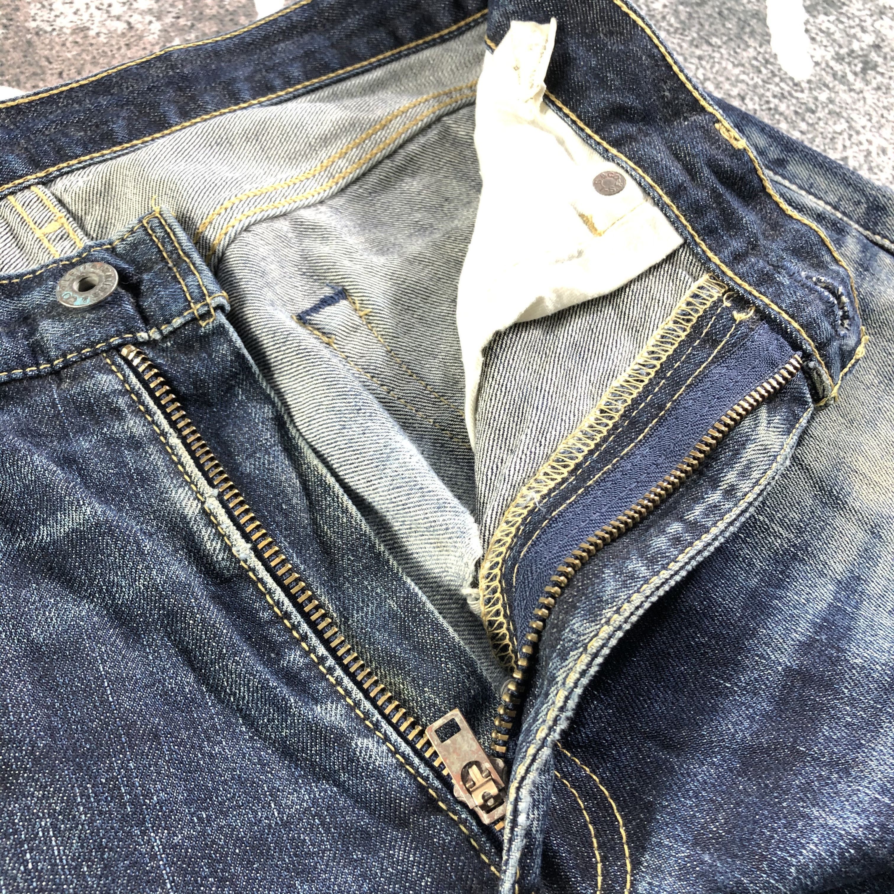 Levi's Distress Vintage Levis 503 Jeans Faded Blue KJ2424 Size US 32 / EU 48 - 10 Thumbnail