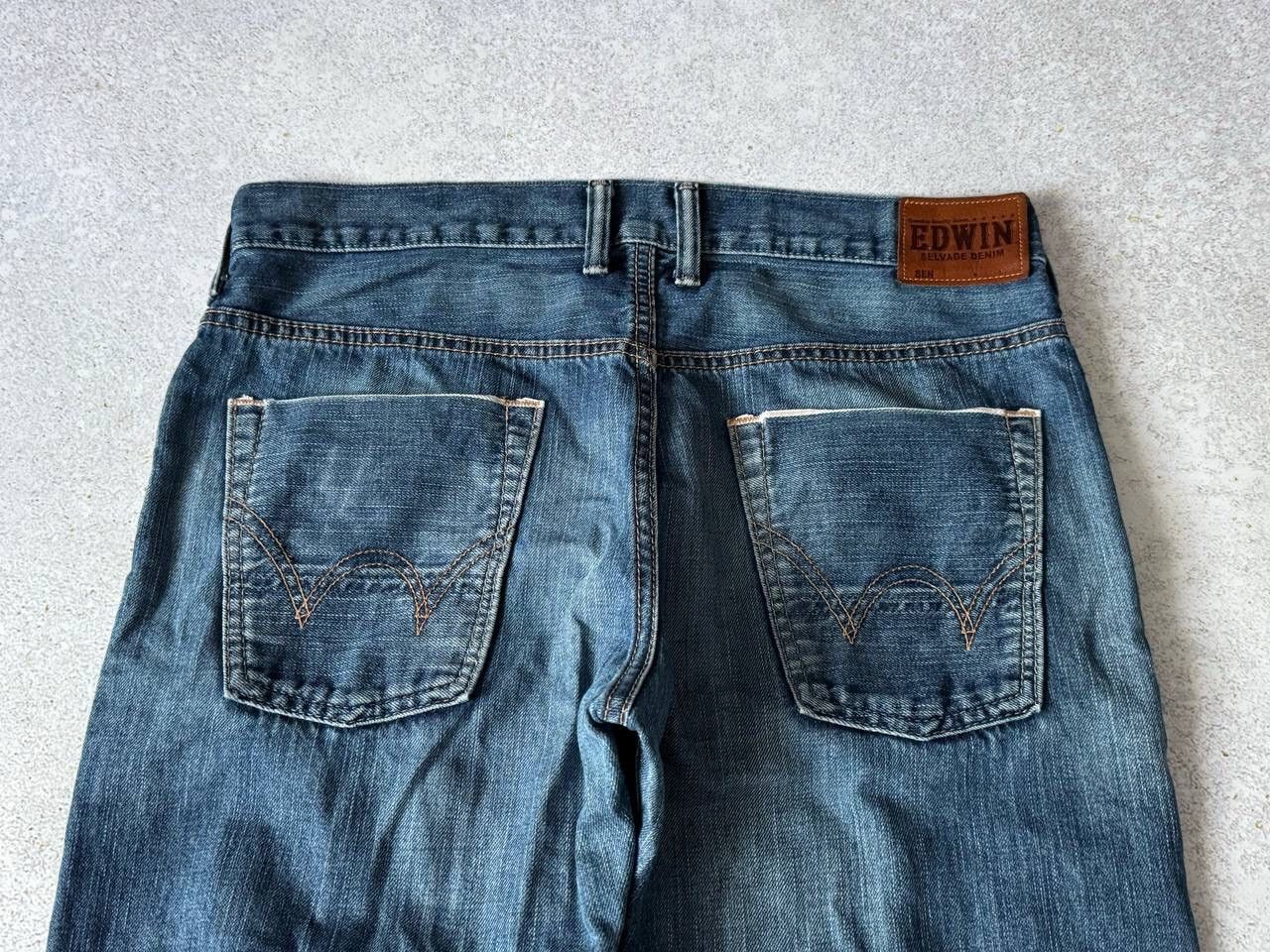 Edwin × Japanese Brand × Vintage Vintage Edwin Selvage Denim Tokyo Japanese Pants Y2K Rare Size US 33 - 2 Thumbnail