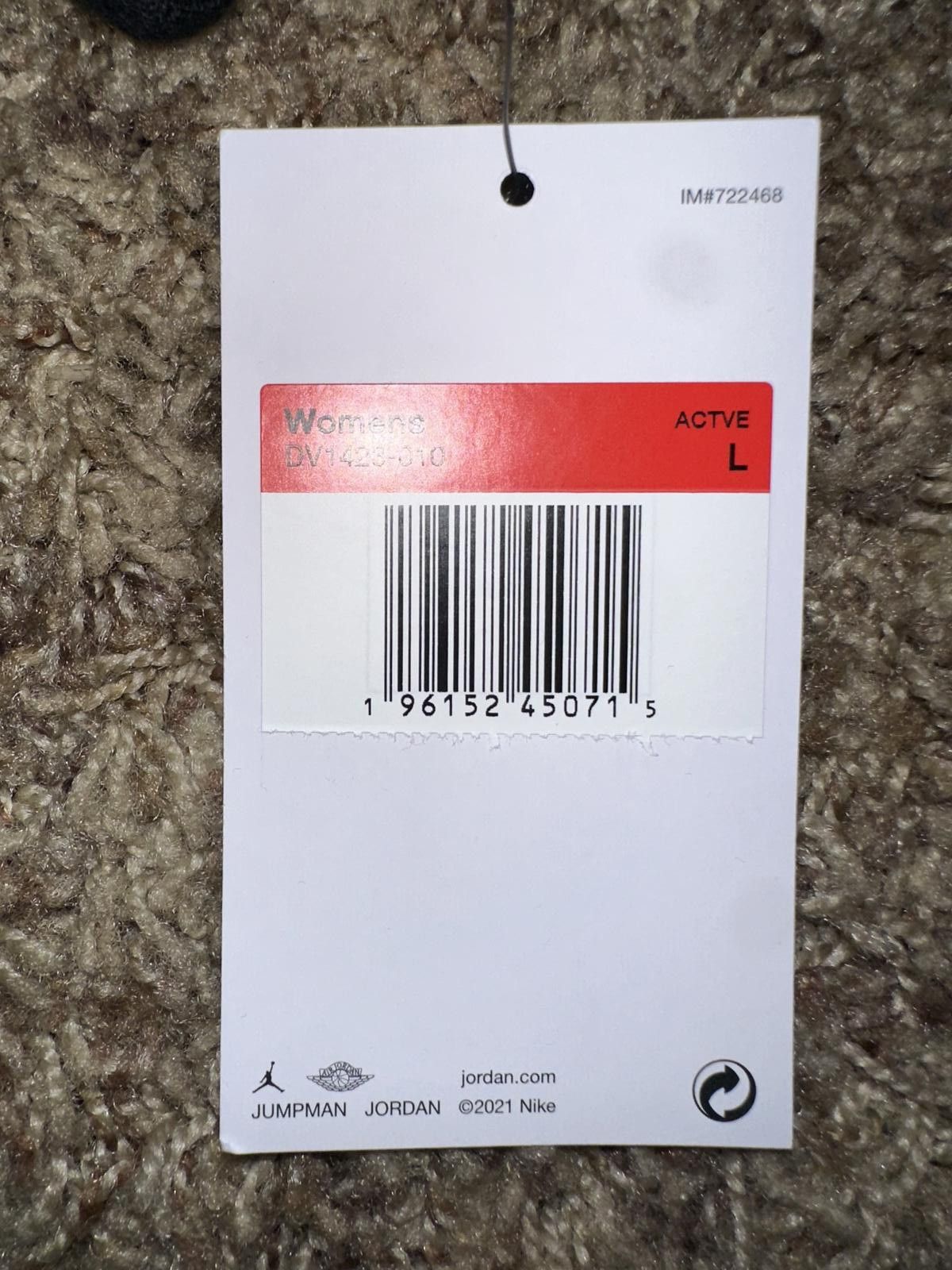 Jordan Brand Jordan Women’s Flight Sole Graphic Black Shirt Size L / US 10 / IT 46 - 8 Thumbnail
