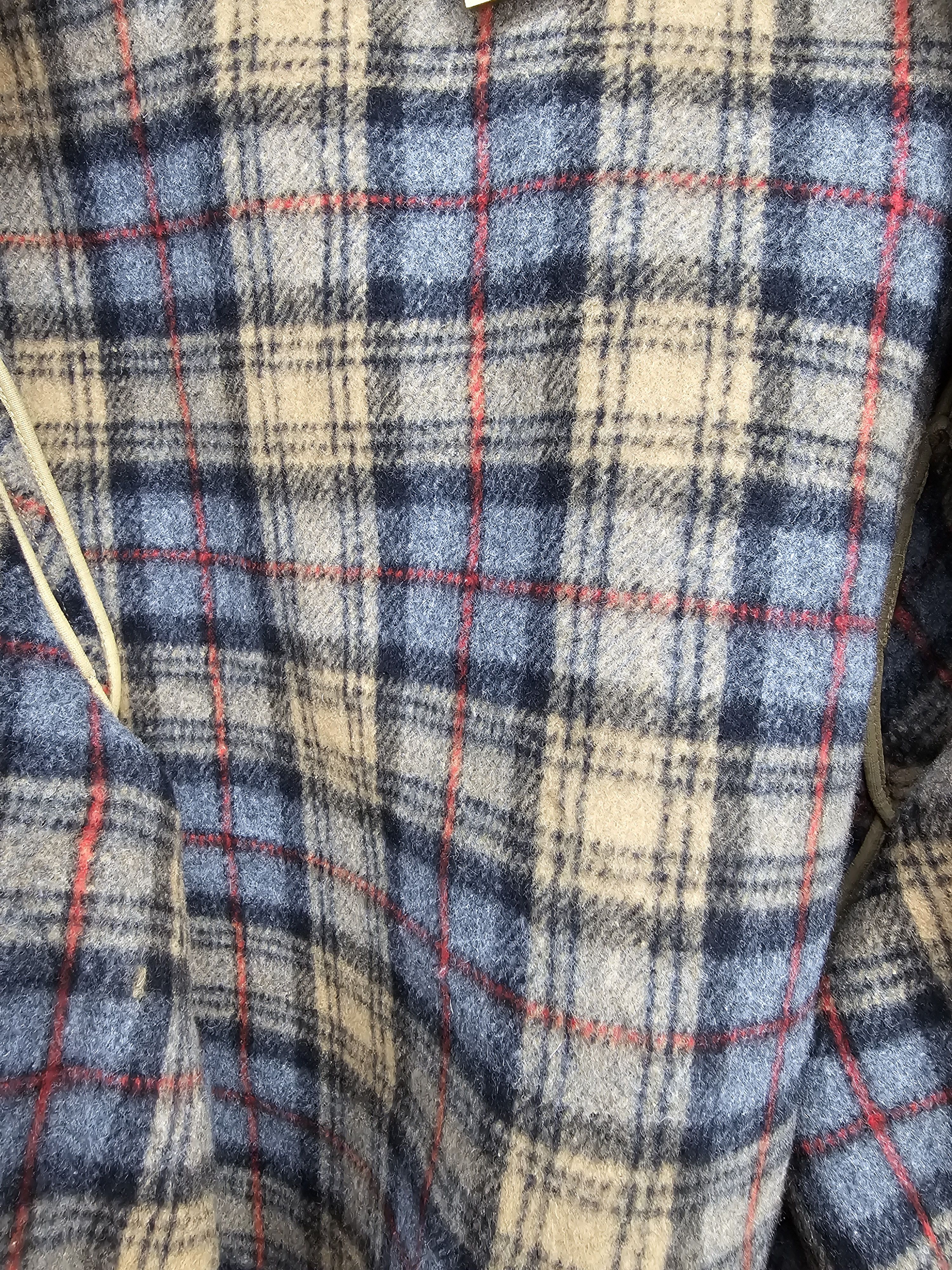 Other MONTGOMERY Checked Wool Heavy Coat Jacket J0047 Size US L / EU 52-54 / 3 - 8 Thumbnail