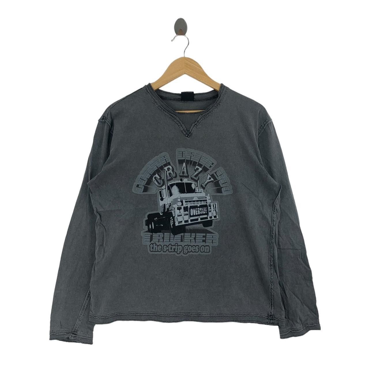 Vintage DOLCE GABBANA D&G Driver You Crazy Henley Tee Shirt Top Size L / US 10 / IT 46 - 1 Thumbnail