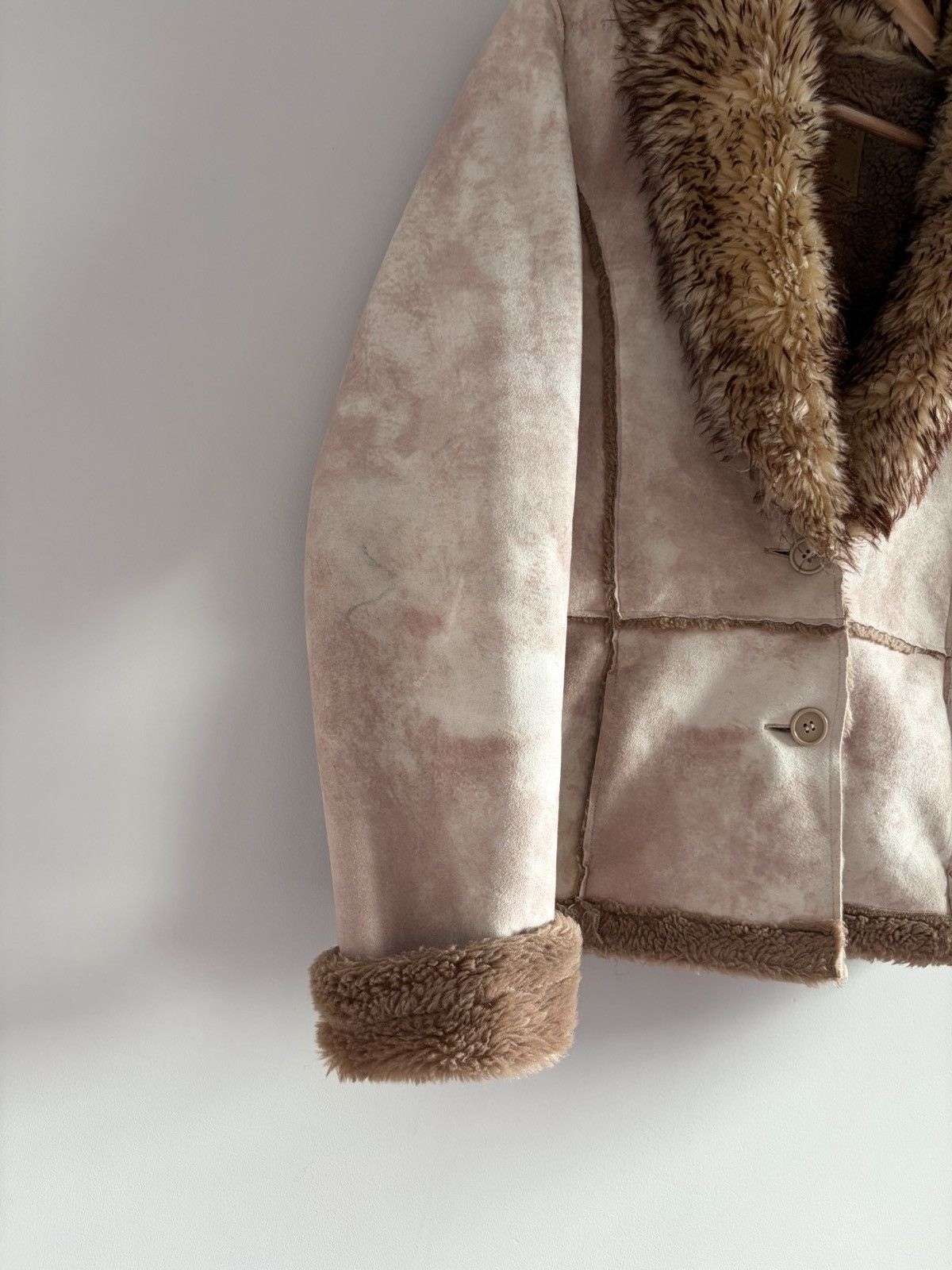 Vintage Vintage 70’s Penny Lane Faux Fur Trim Jacket Fur Trim Jacket Size S / US 4 / IT 40 - 5 Thumbnail