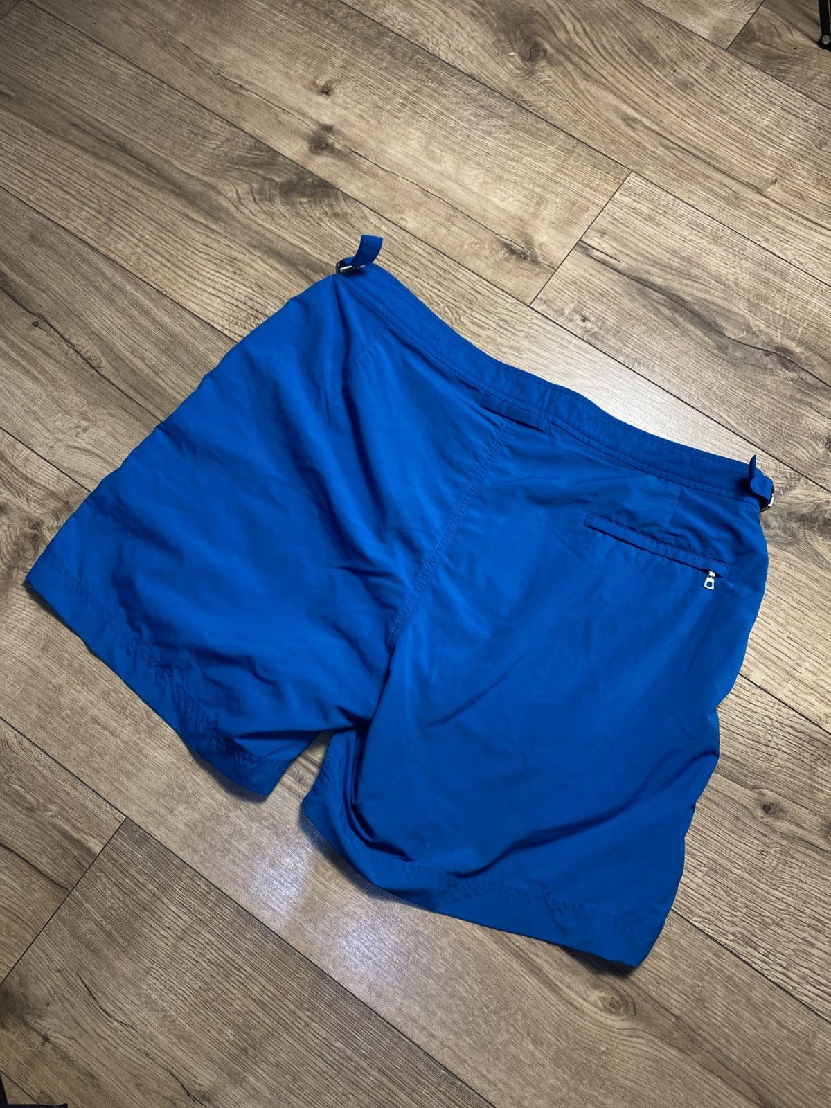 Orlebar Brown Orlebar Brown Men’s Bulldog Swim Trunks Mid-Length Blue 36 Size US 36 / EU 52 - 2 Thumbnail