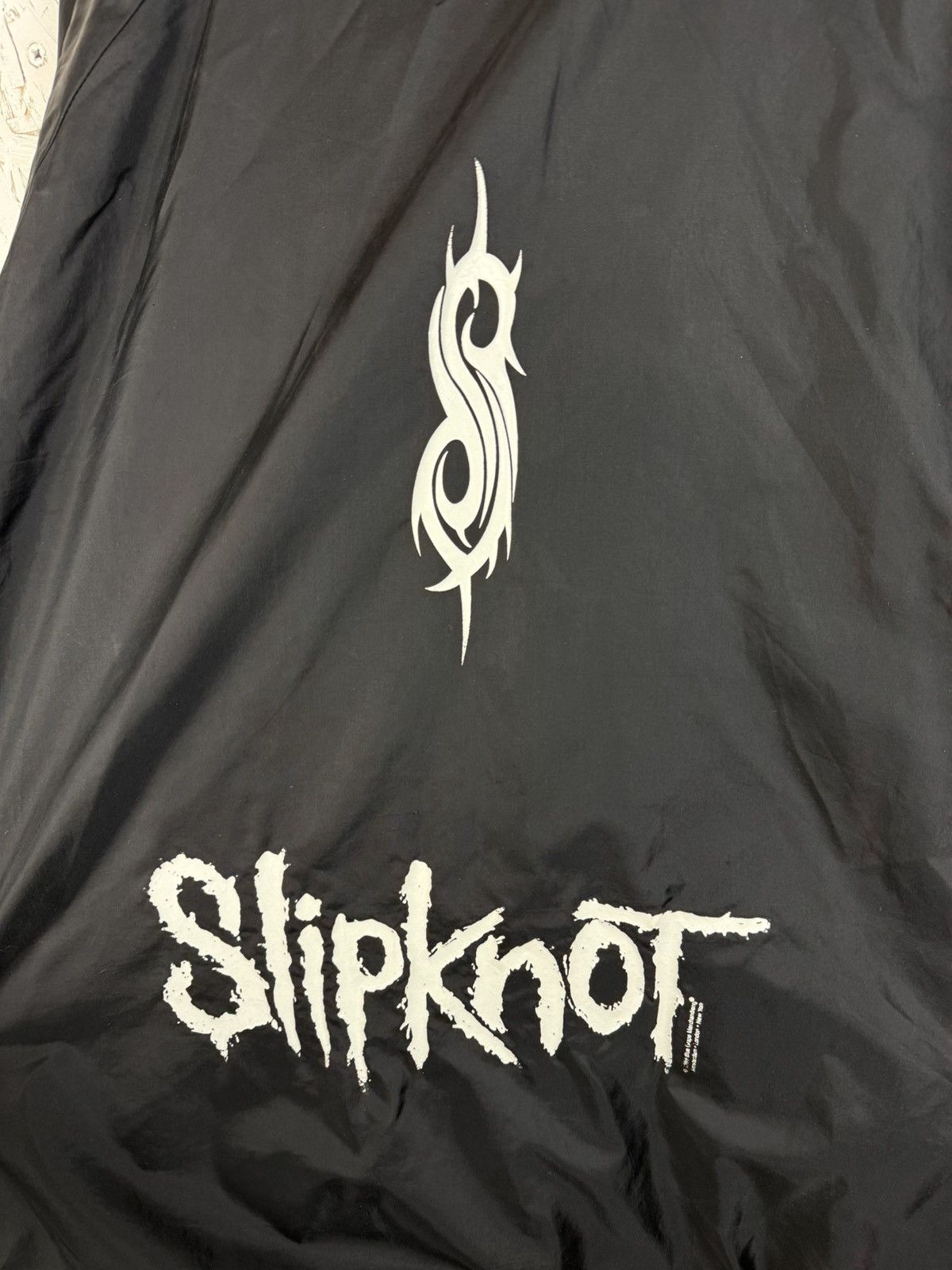 Band Tees 90s Vintage Slipknot 1999 Barcode Windbreaker Jacket XL Size US XL / EU 56 / 4 - 9 Thumbnail