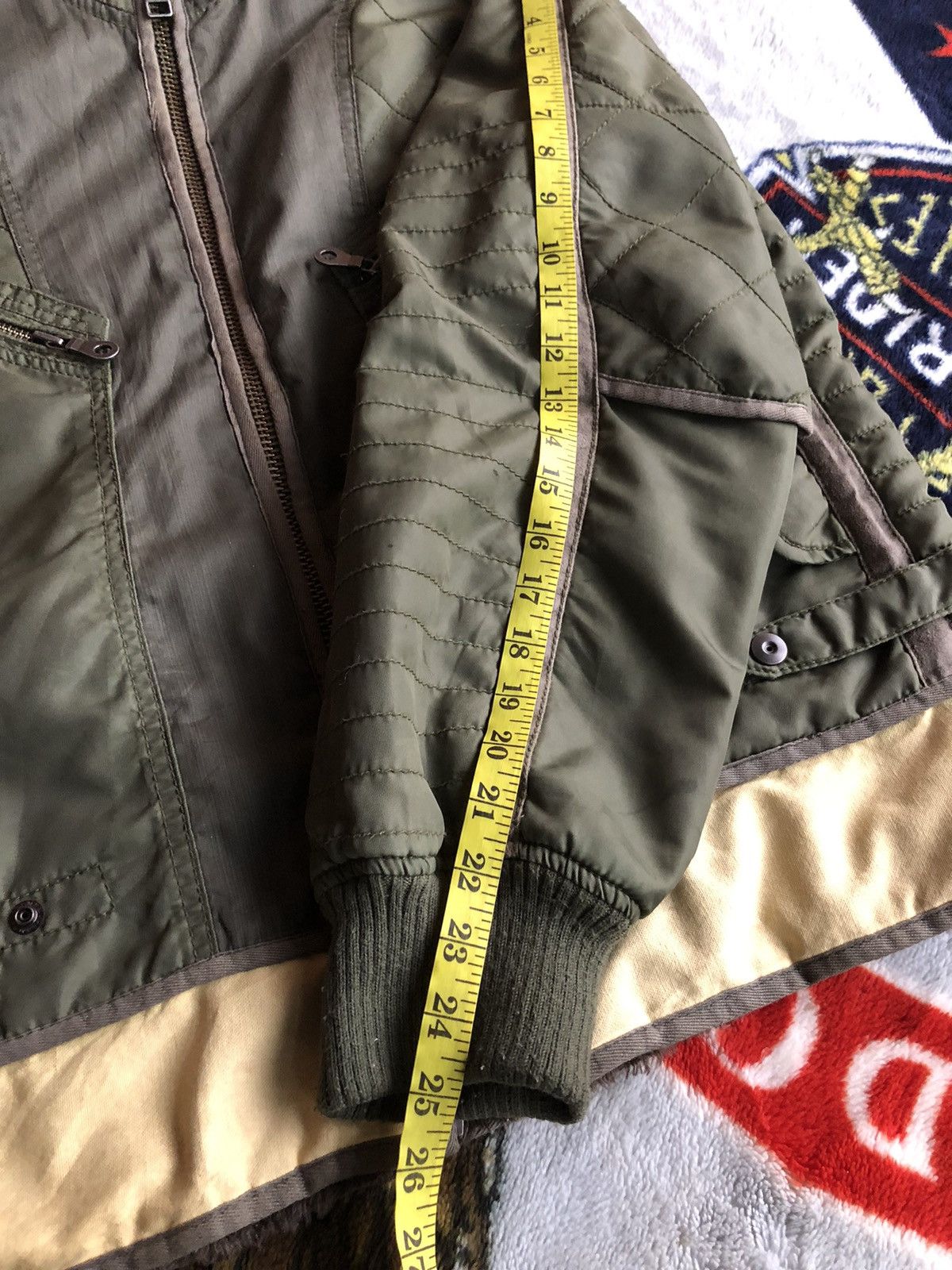 Chevignon Vintage Chevignon Tactical Flight Jacket Rare Size US L / EU 52-54 / 3 - 11 Thumbnail