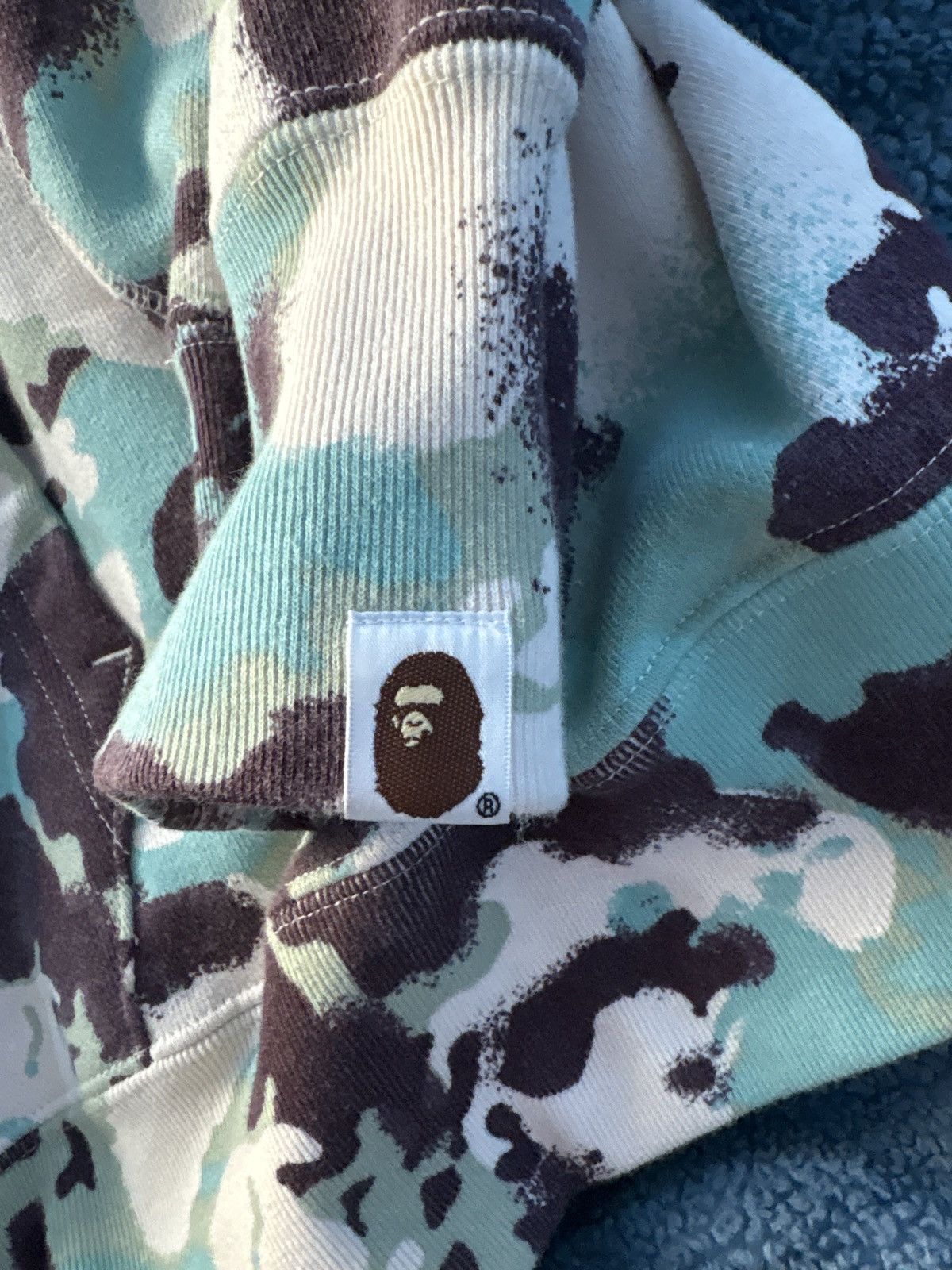 Bape BAPE Map Camo Shark Full Zip Hoodie Size US S / EU 44-46 / 1 - 7 Thumbnail