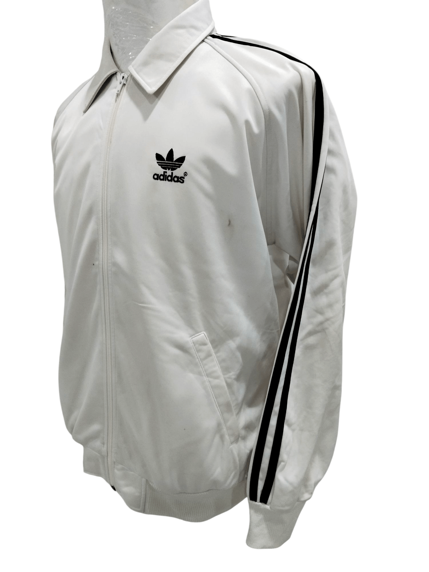 Adidas × Japanese Brand × Vintage Vintage Adidas Zipper Sweater Size US XL / EU 56 / 4 - 2 Thumbnail
