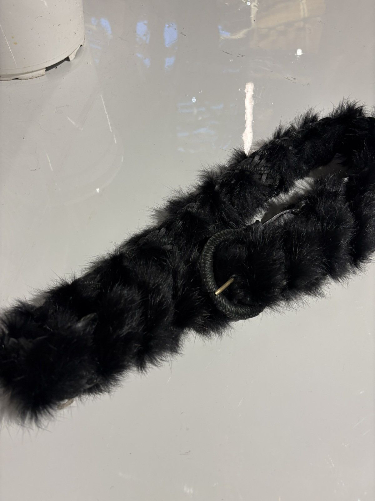 Vintage y2k fur belt Size ONE SIZE - 7 Thumbnail