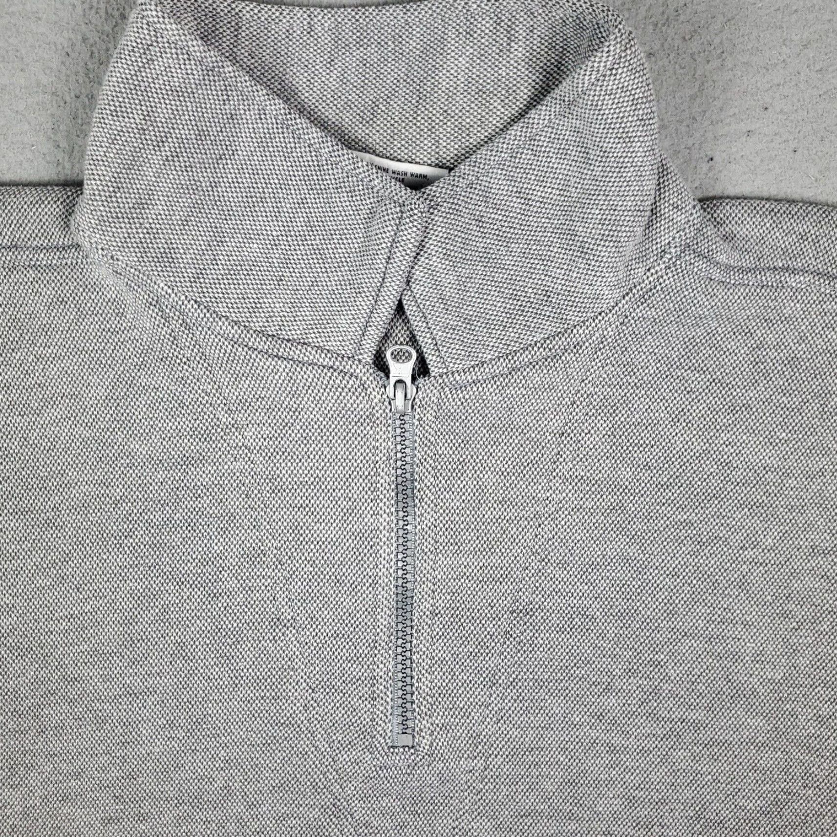 Hard Rock Cafe Hard Rock Cafe Gray Quarter Zip Pullover Sweater Sweatshirt Adult XL Size US XL / EU 56 / 4 - 2 Thumbnail