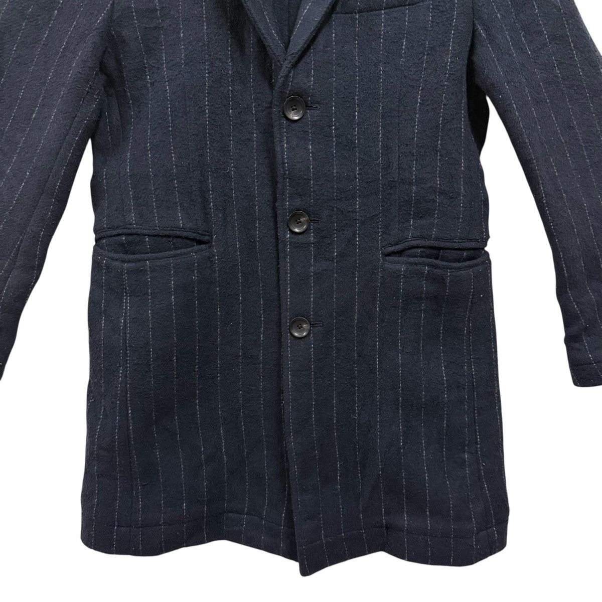 Journal Standard Journal Standard Lematex Pinstriped Coat Jacket Size US M / EU 48-50 / 2 - 4 Thumbnail