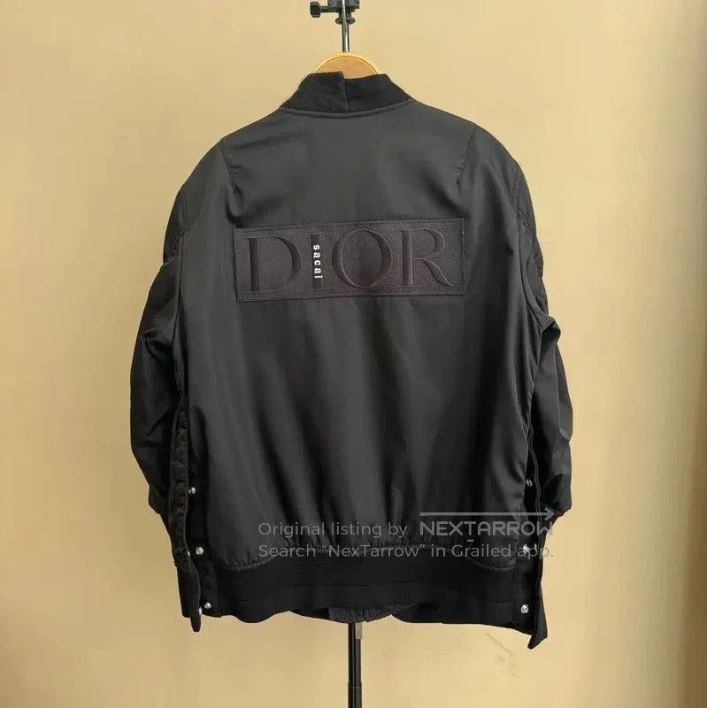 Dior Dior Black Nylon Men's Long Sleeve Jacket . Size US S / EU 44-46 / 1 - 2 Thumbnail
