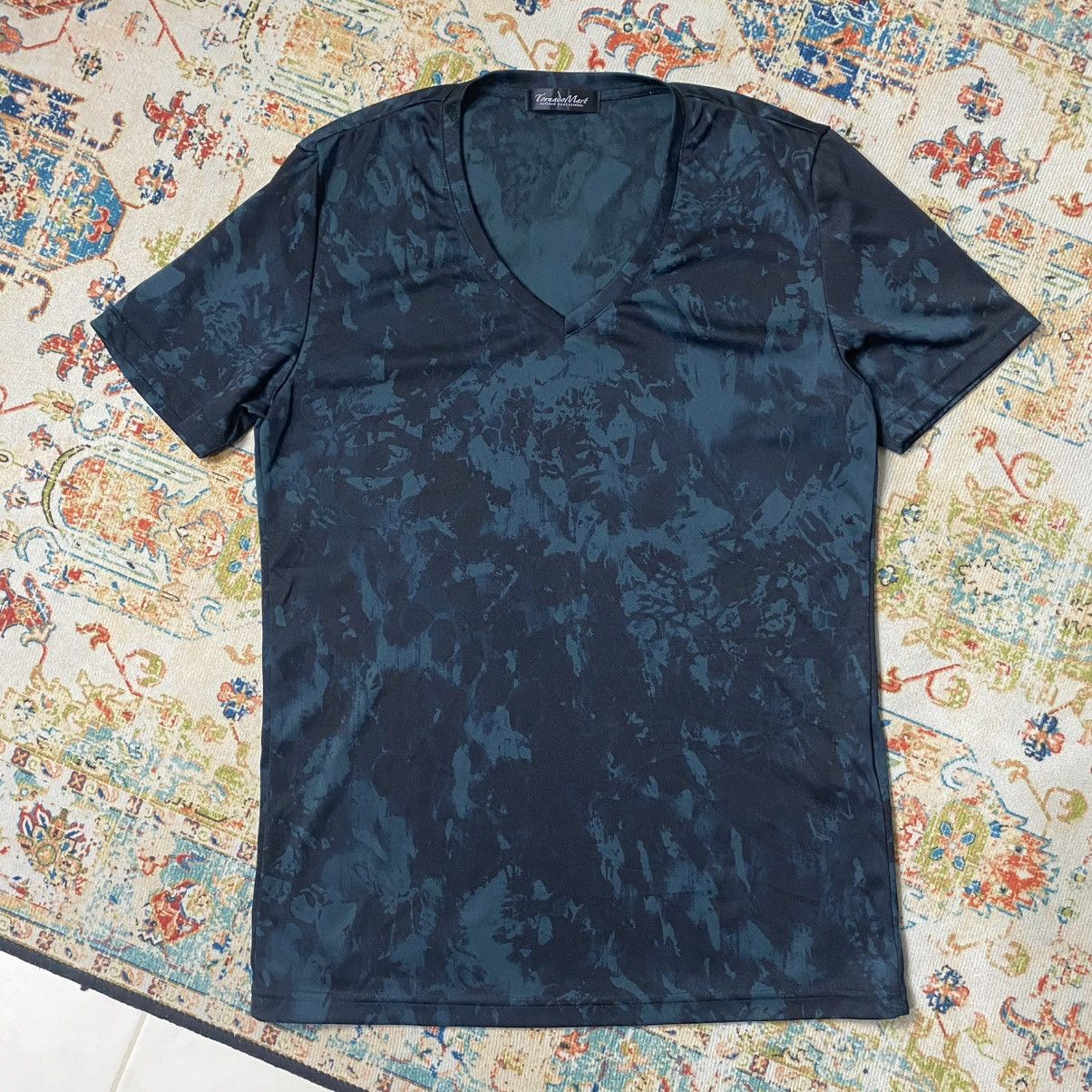 Issey Miyake × Tornado Mart Tornado Mart V Neck Jearsy Tshirt Size US L / EU 52-54 / 3 - 1 Thumbnail