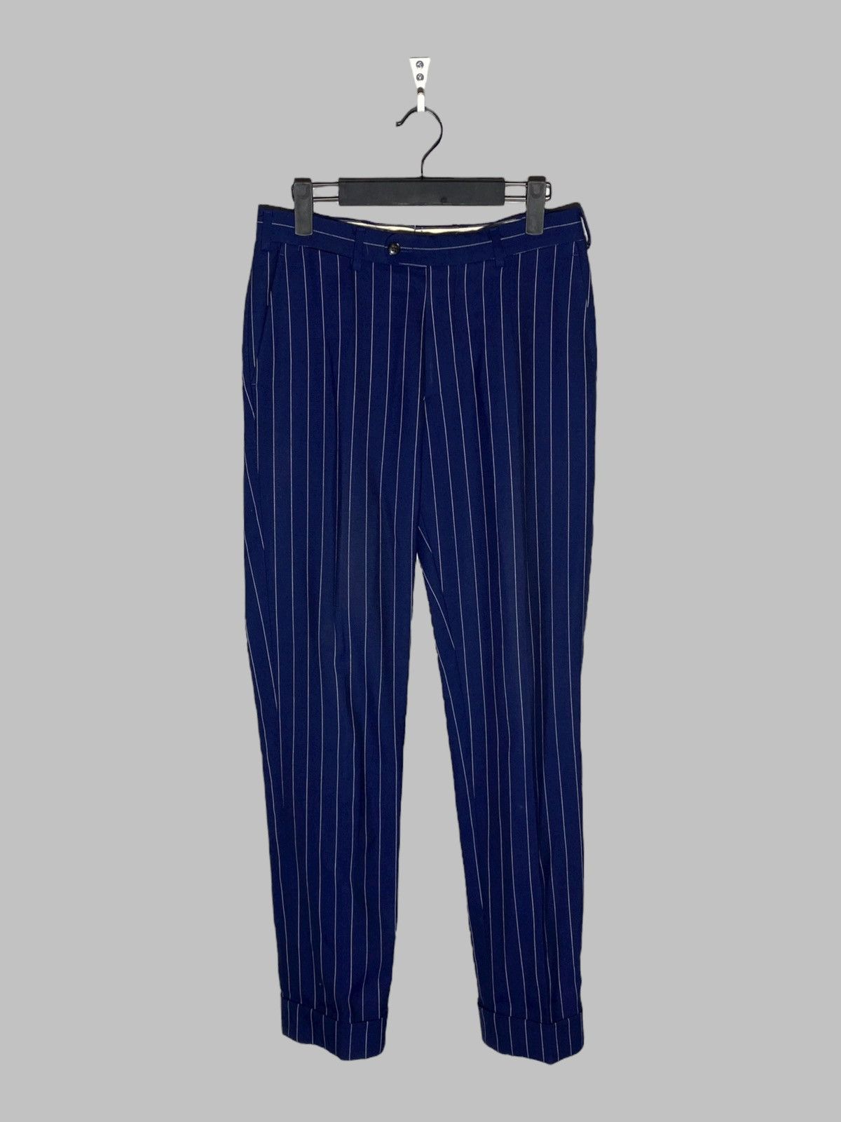 Suitsupply Suitsupply Pinstripes Suit La Spalla Single Breasted Size 40R - 15 Thumbnail