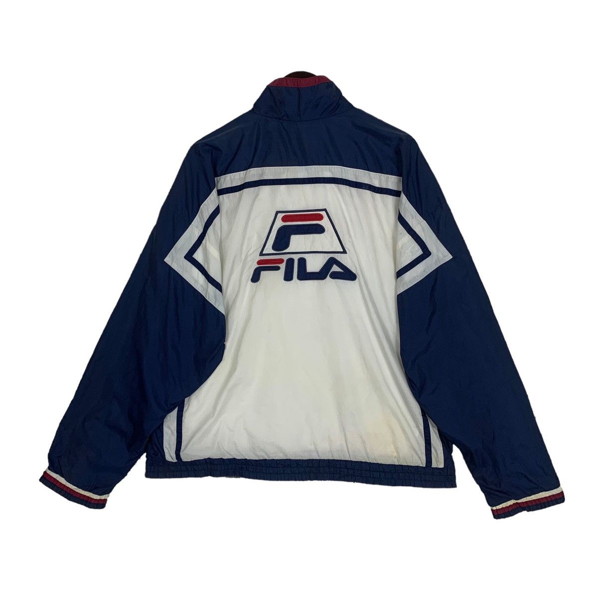 Fila × Vintage Fila Embroidery Sport wear vintage Streetwear Windbreaker Size US L / EU 52-54 / 3 - 8 Thumbnail