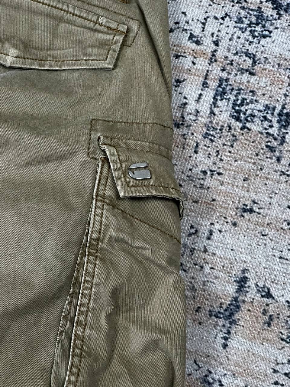 G-Star G-star Baggy Military Olive Cargo Shorts Size US 36 / EU 52 - 13 Thumbnail
