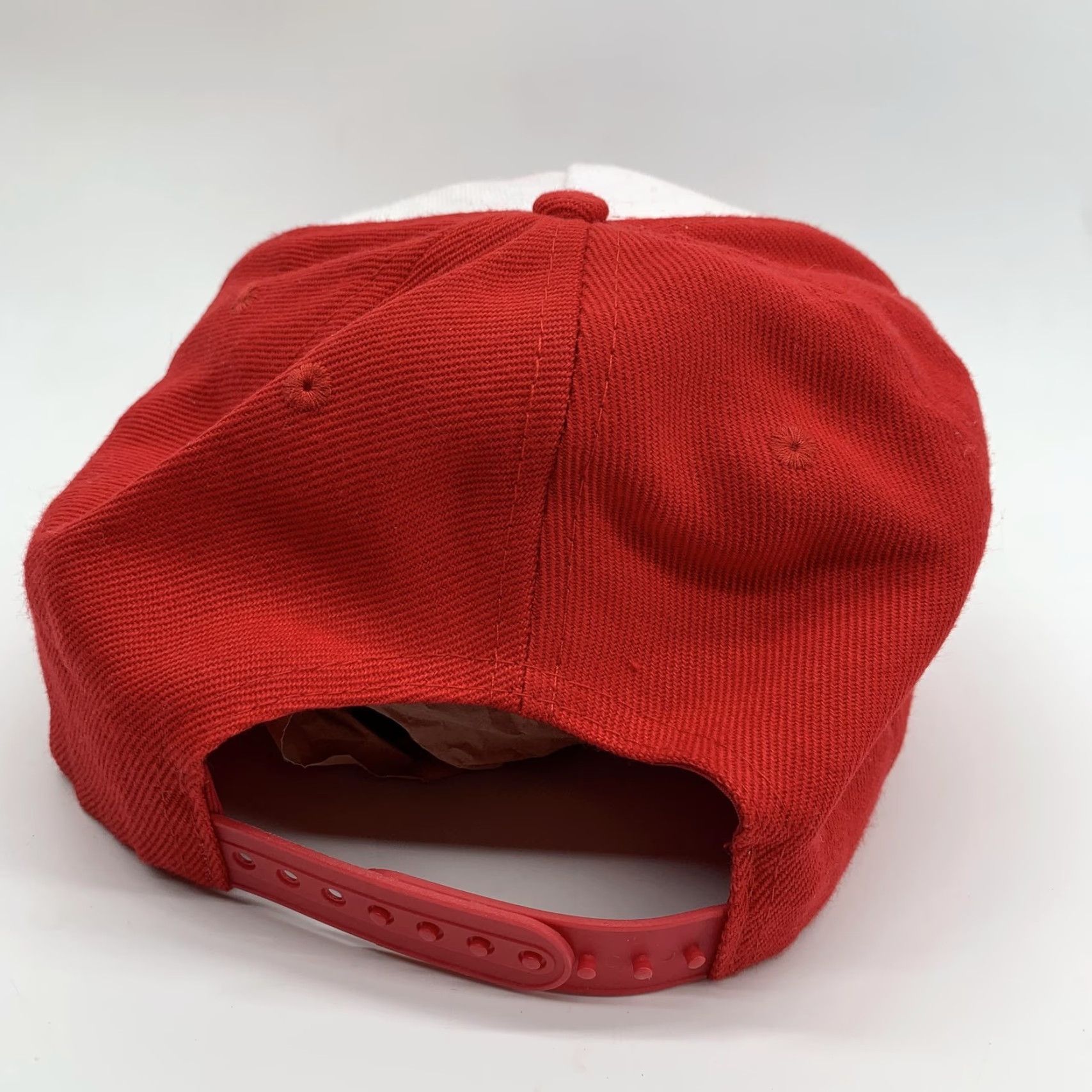 Disney Disney Pixar Toy Story Pizza Planet Hat 3D Embroidered Snap Back Red Hat Mens One Size Twill Casual Vintage No Size ONE SIZE - 5 Thumbnail