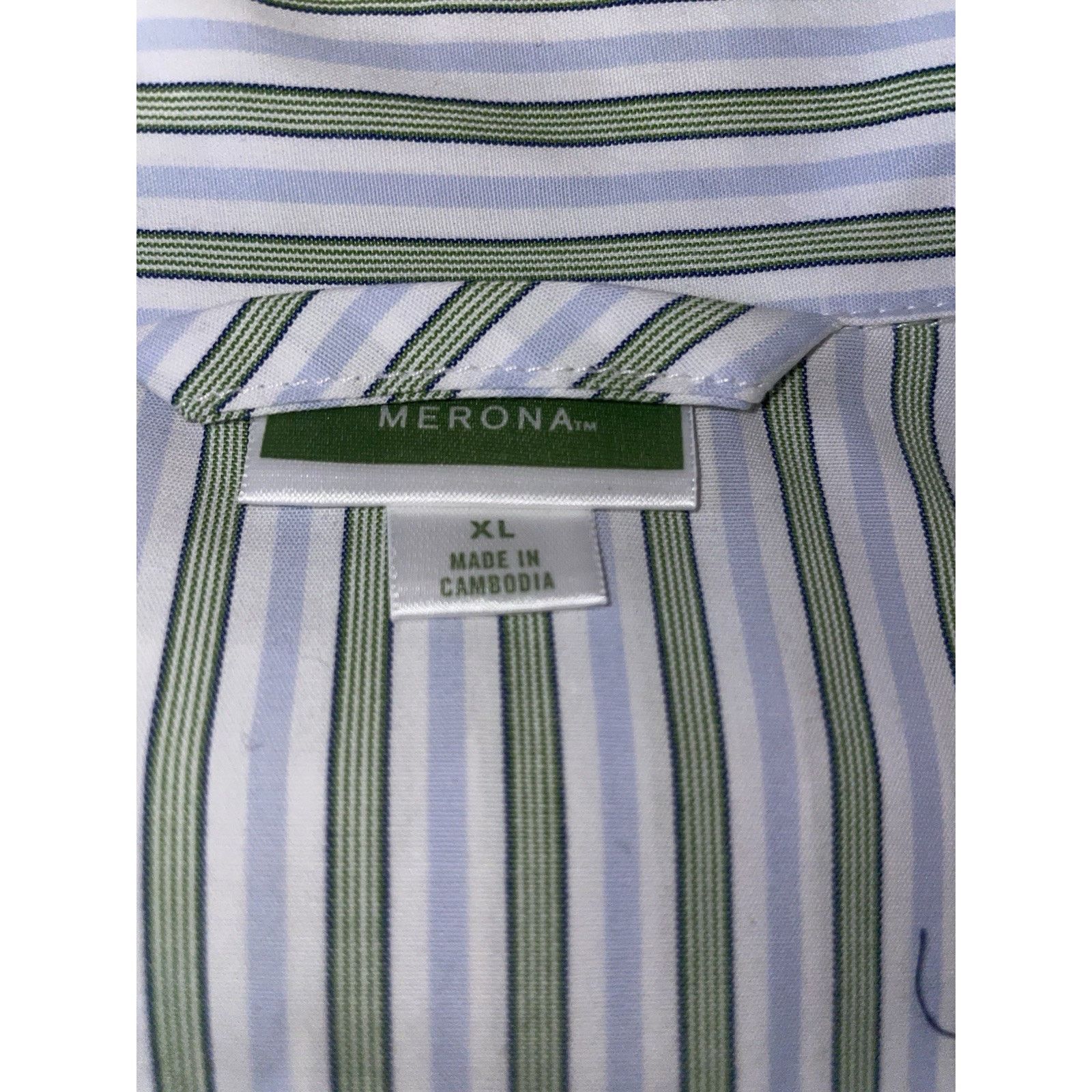 Merona Merona men's XL fine woven, long sleeve/long leg pajama set Size US XL / EU 56 / 4 - 3 Thumbnail