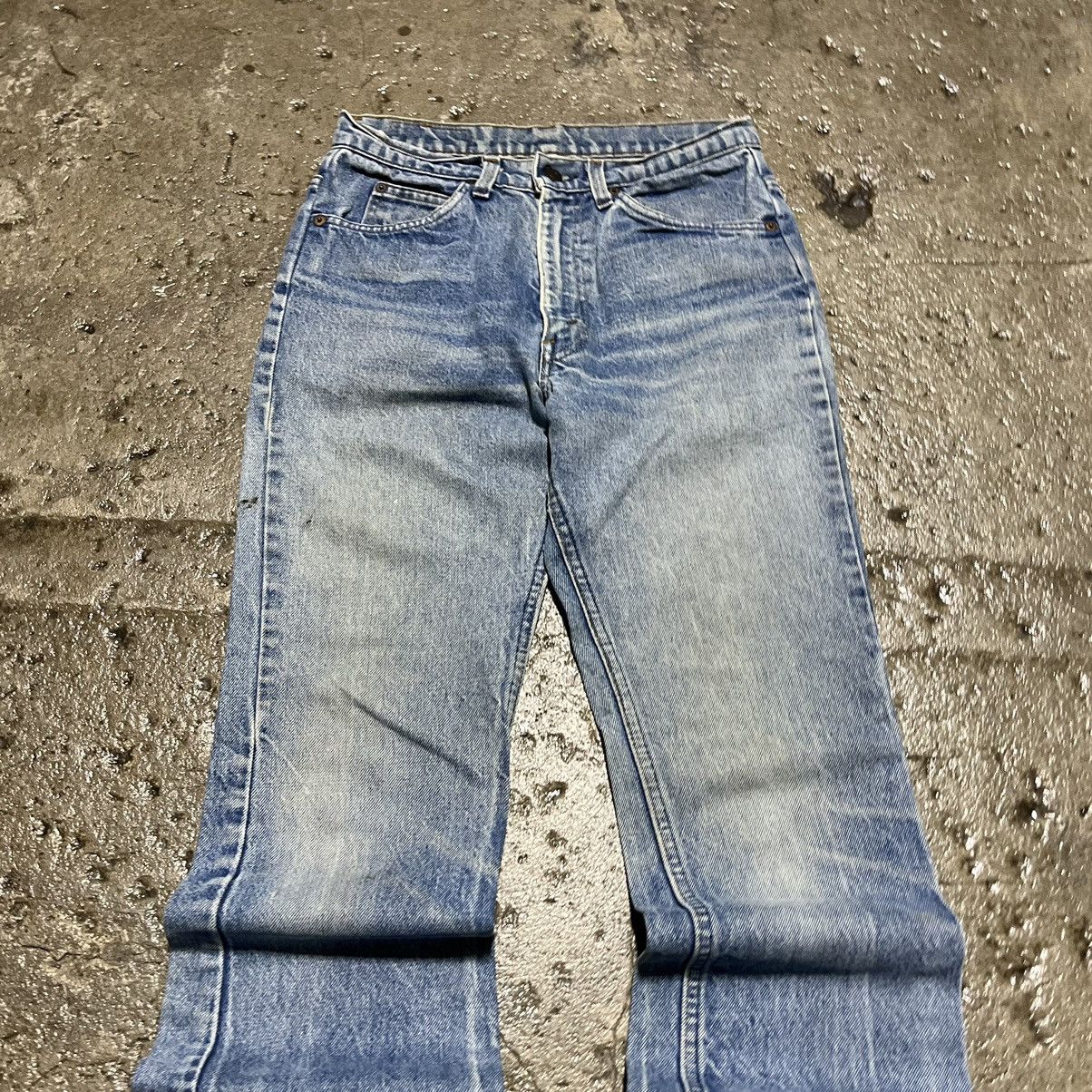Crazy Vintage 80s Levi's 517 Orange Tab Faded Flare Jeans