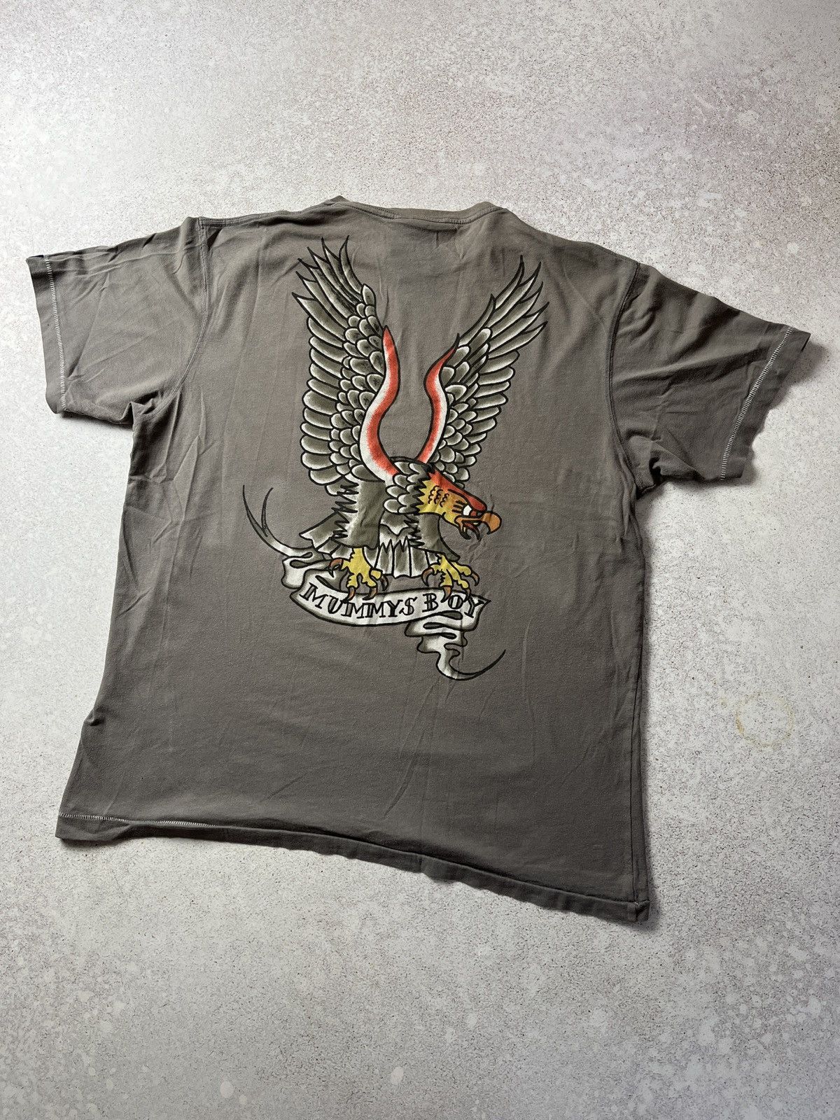 Mambo Vintage Rare Mambo T-Shirt, Gray, Big Eagle Size Mens L Size US L / EU 52-54 / 3 - 1 Thumbnail