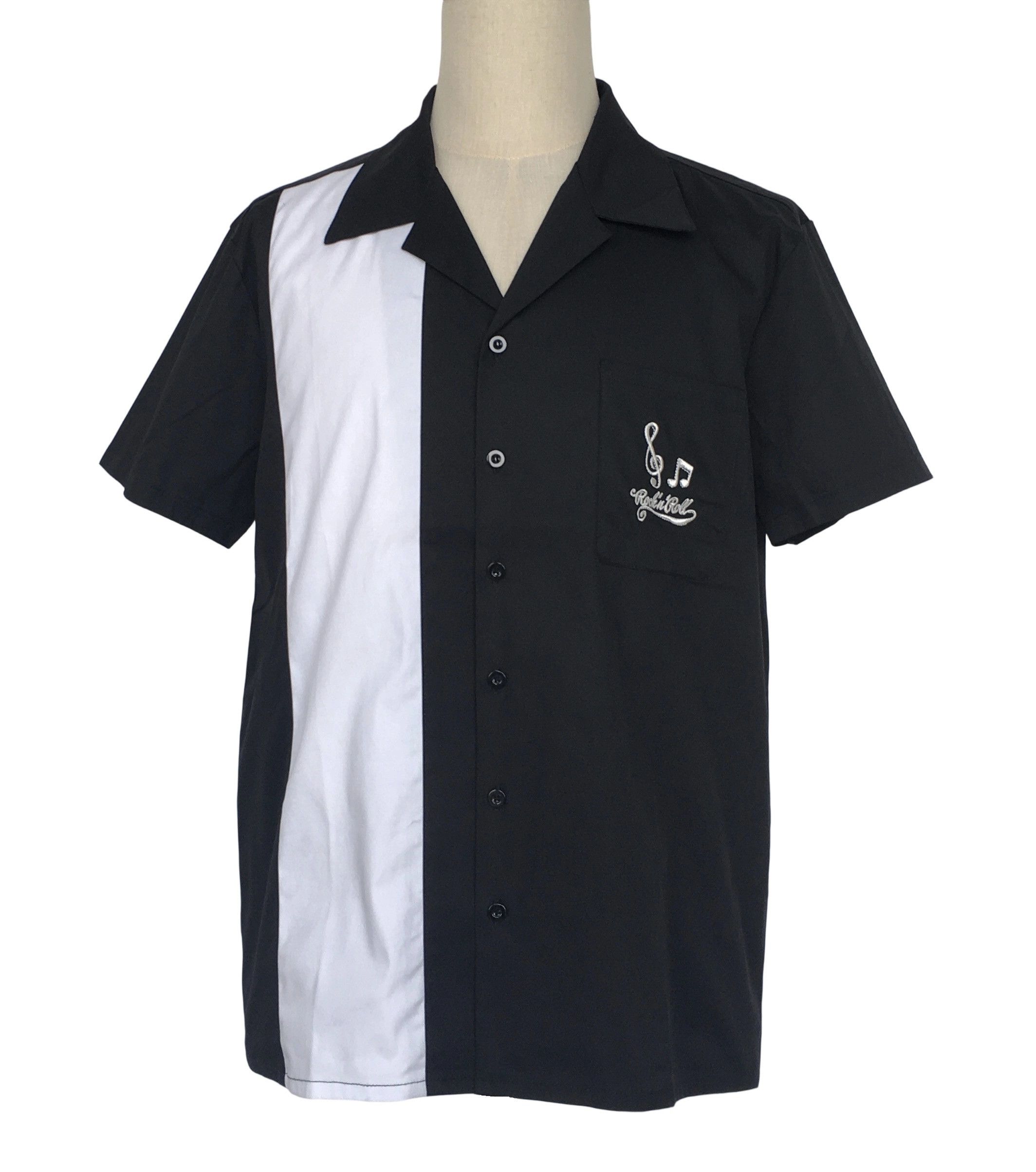 Other Black Embroidery Retro Shirts Short Sleeves Casual Size US XXL / EU 58 / 5 - 1 Thumbnail