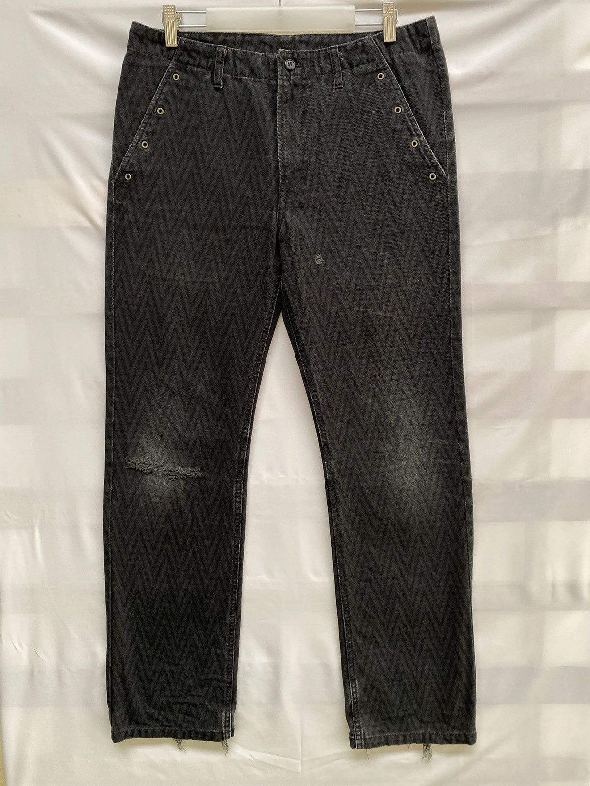 PPFM Vintage PPFM Almost Thrashed Pants Size US 32 / EU 48 - 1 Thumbnail