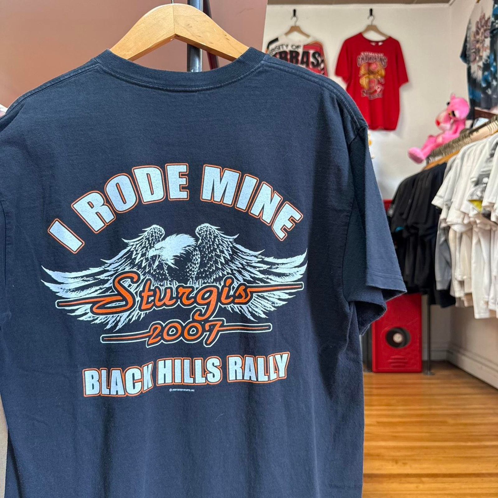 Vintage Vintage Y2K I Rode Mine Sturgis Black Hills Rally T-Shirt Size US L / EU 52-54 / 3 - 2 Thumbnail