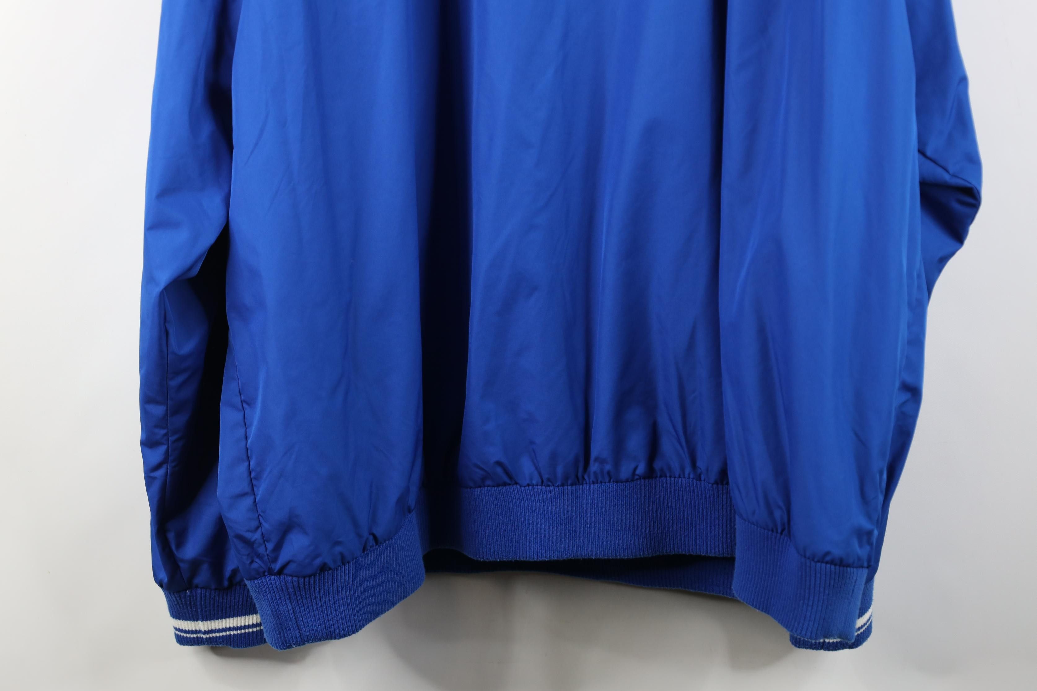 Reebok Vintage 90s Reebok Lined Pullover Windbreaker Jacket Blue Size US XXL / EU 58 / 5 - 15 Thumbnail