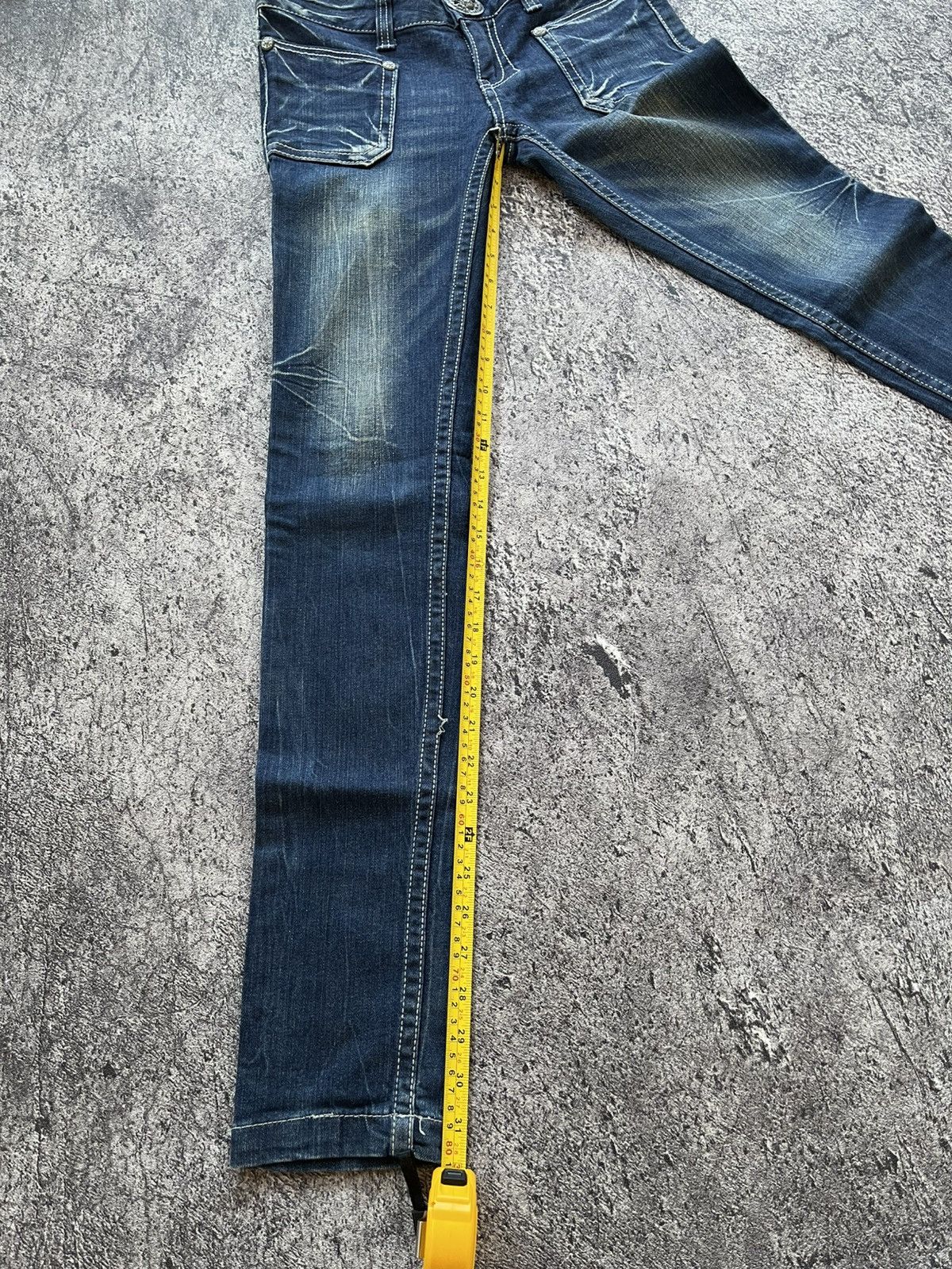 Japanese Brand Y2k Riobera poem ifsixwasnine slim jeans Size 30" / US 8 / IT 44 - 9 Thumbnail