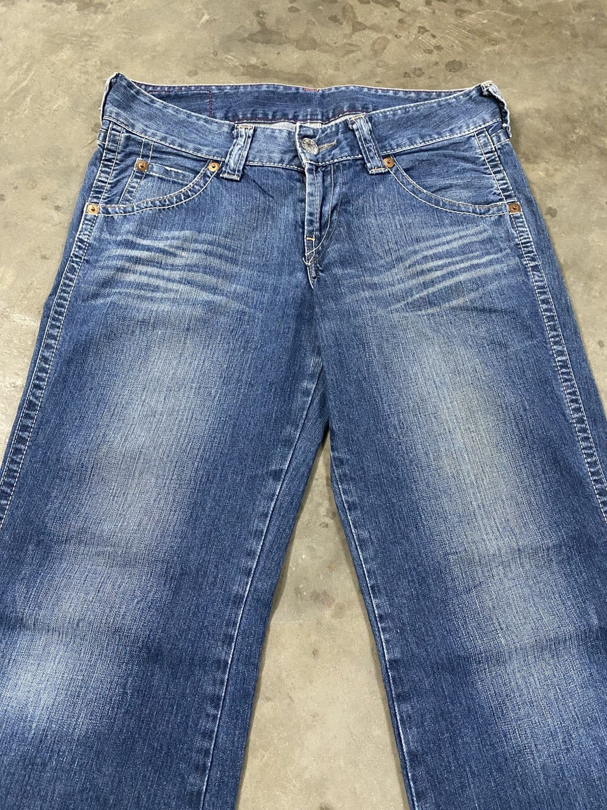 Levi's Baggy Jeans Levis Low Rise Flared @318 Size US 30 / EU 46 - 3 Thumbnail
