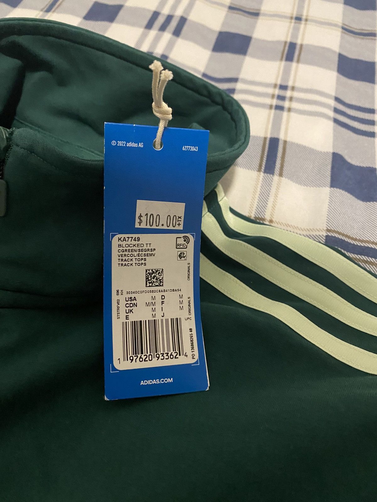 New Adidas Tracksuit Set