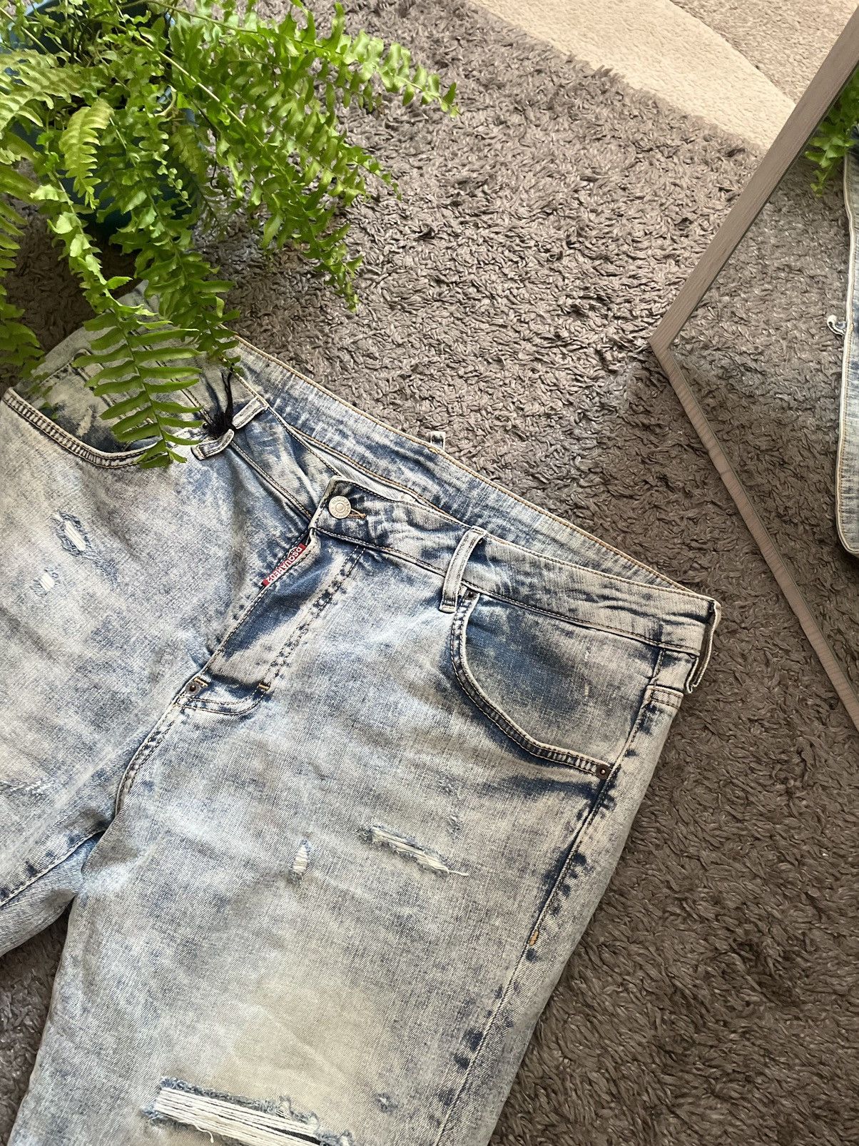 Designer × Dsquared2 Dsquared 2 Shorts Streetwear Vintage Drip Y2k Logo Rare Size US 36 / EU 52 - 3 Thumbnail