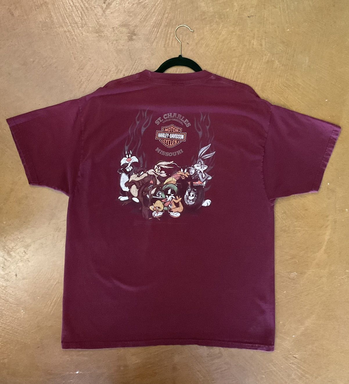 Hanes Vintage Harley-Davidson “Bad Influence” Tee Size US XL / EU 56 / 4 - 2 Thumbnail