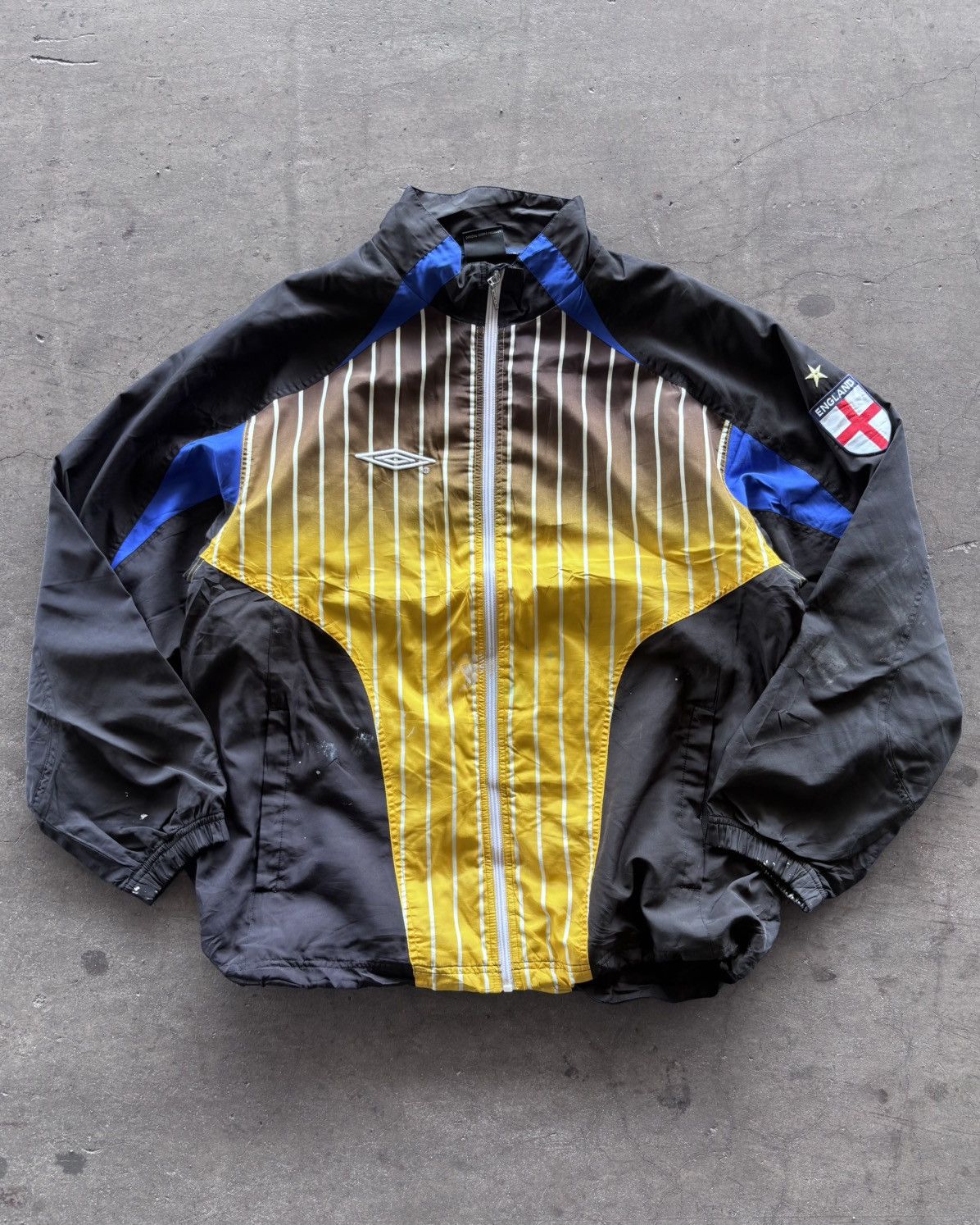 Umbro Umbro England Zip Up Windbreaker Jacket Size US XL / EU 56 / 4 - 8 Thumbnail