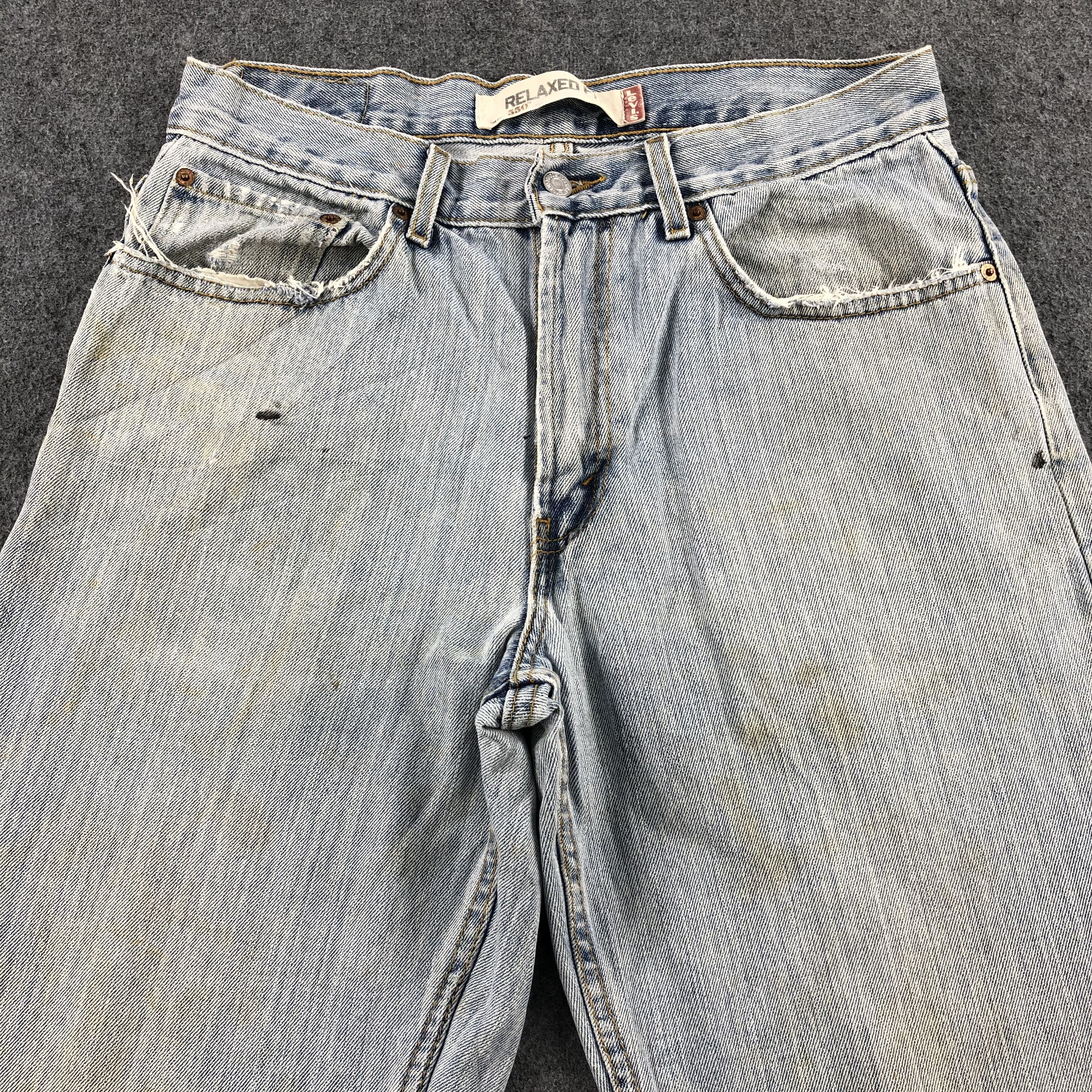 Levi's × Vintage Vintage Light Wash Levis 550 Jeans-JM1760 Size US 32 / EU 48 - 3 Thumbnail