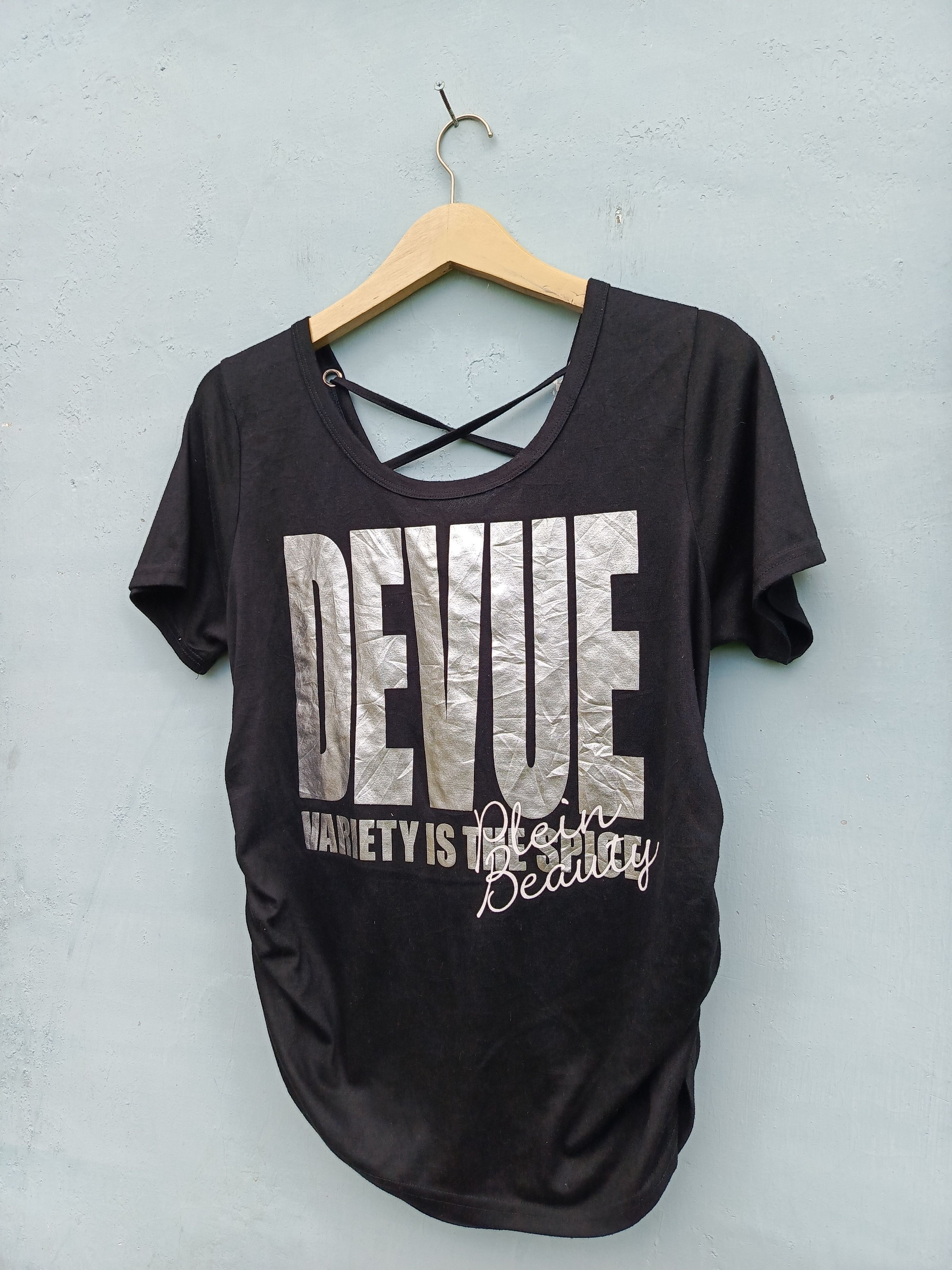 Japanese Brand Plein beaute devue variety is the spice blouse t-shirts Size L / US 10 / IT 46 - 3 Thumbnail