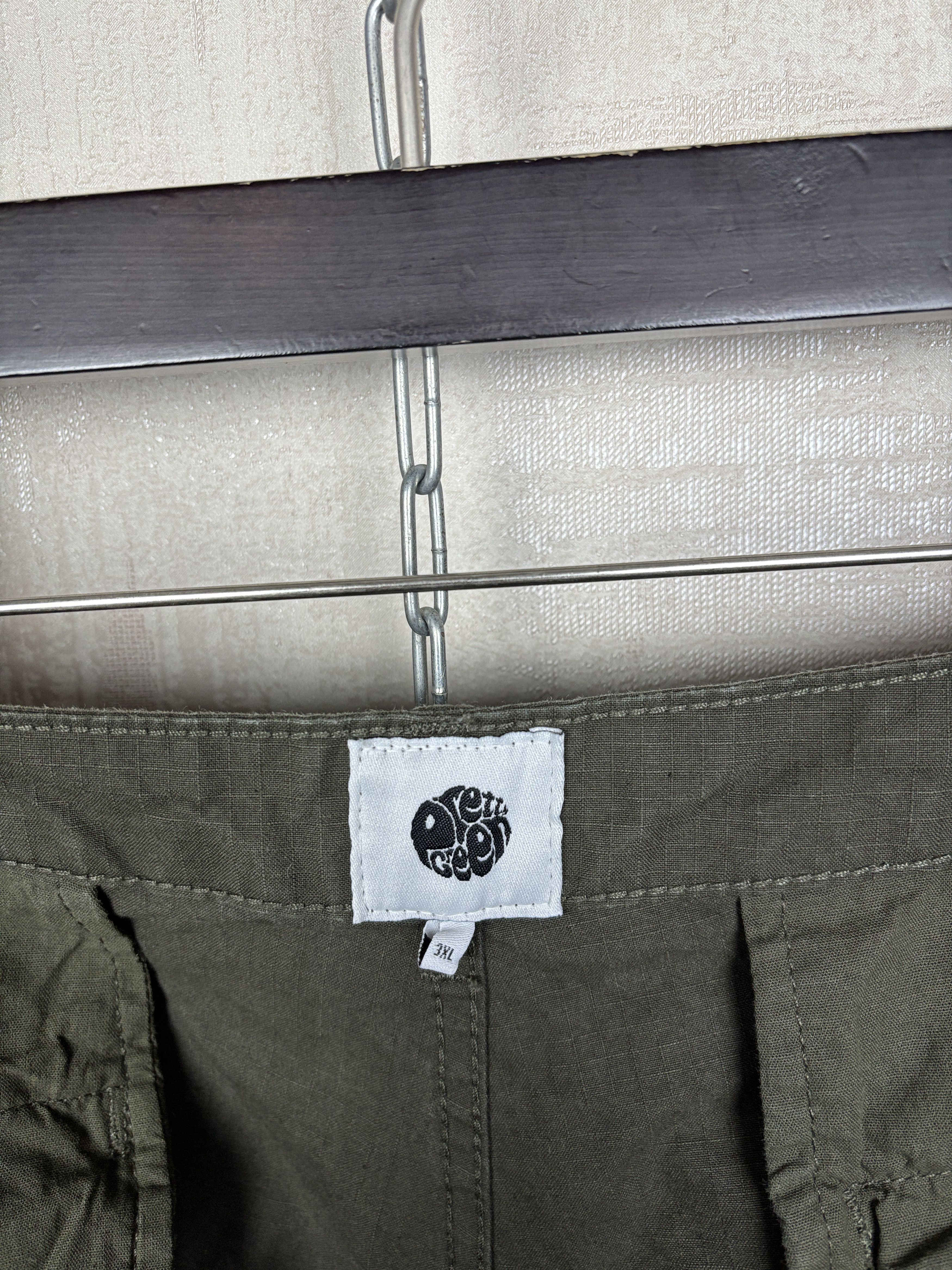 Pretty Green Pretty Green Combat Ripstop Cargo Shorts Khaki 3XL Size US 40 / EU 56 - 15 Thumbnail