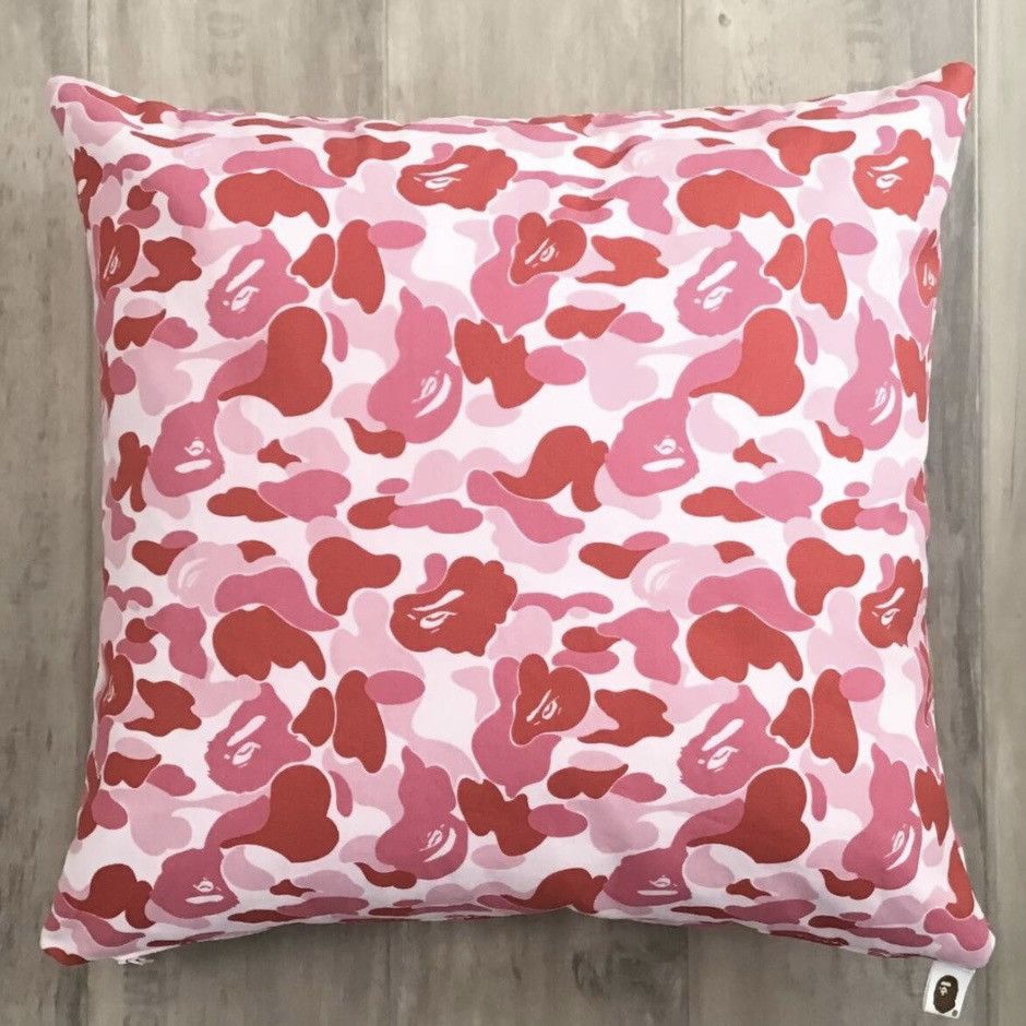 Bape BAPE ABC camo pink cushion pillow a bathing ape Size ONE SIZE - 1 Thumbnail