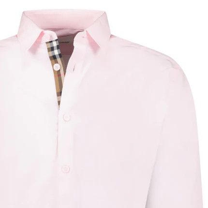 Burberry o1w1db10226 Shefford Casual Shirt In Pale Pink Size US XS / EU 42 / 0 - 4 Thumbnail