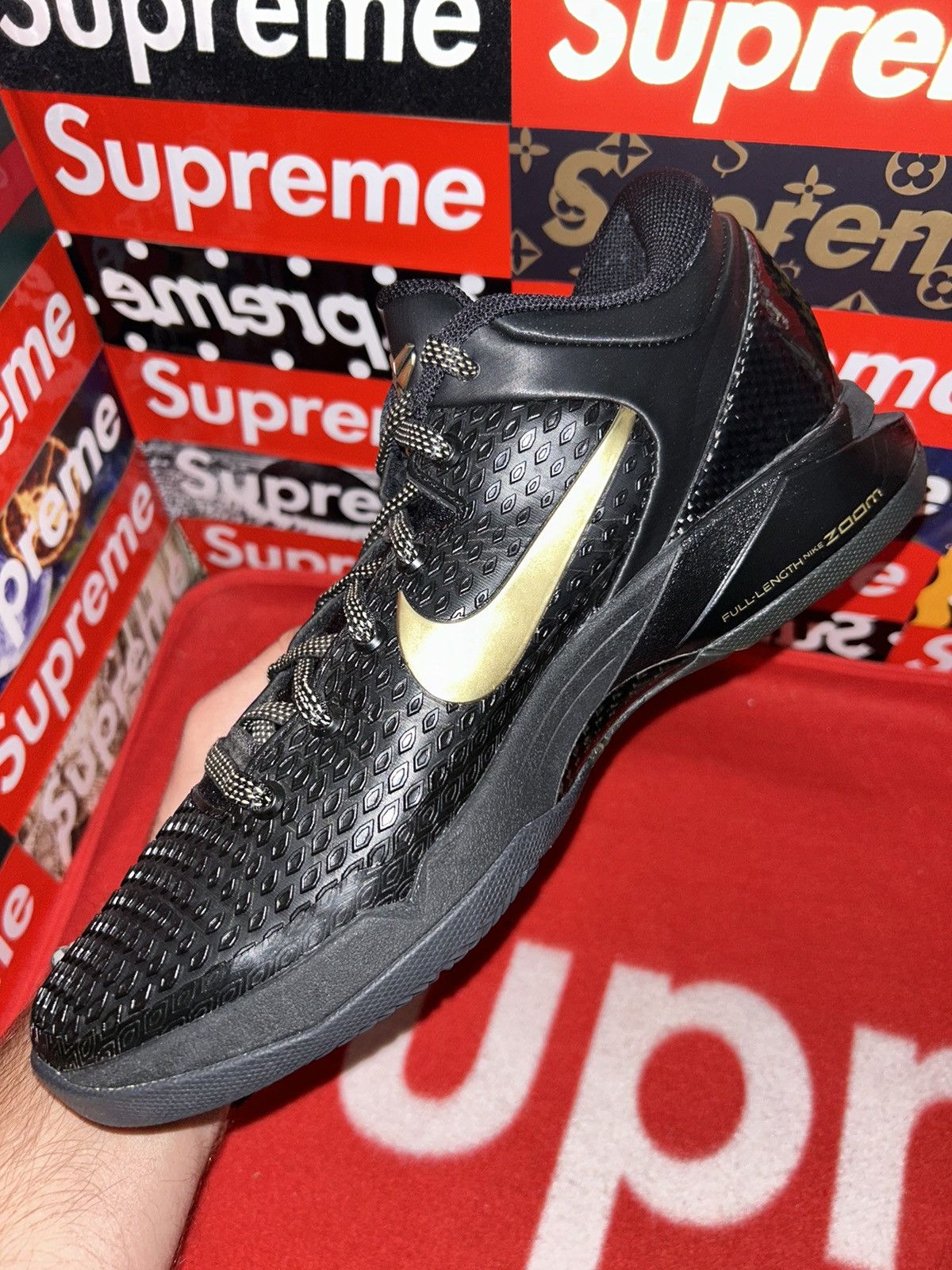 Nike Nike Zoom Kobe 7 System Elite 'Away' 511371-001 size 9 Size US 9 / EU 42 - 10 Thumbnail