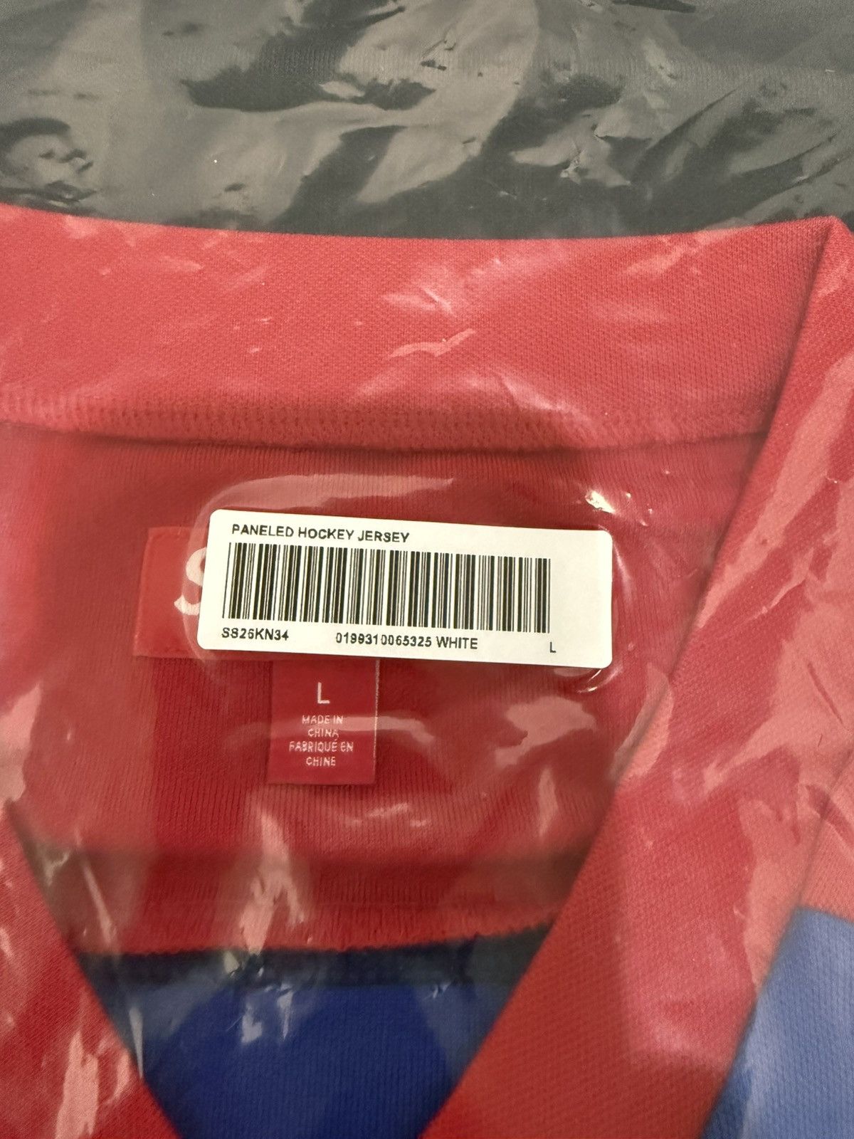 Supreme Supreme SS26 Paneled Hockey Jersey Size Large White Size US L / EU 52-54 / 3 - 6 Thumbnail