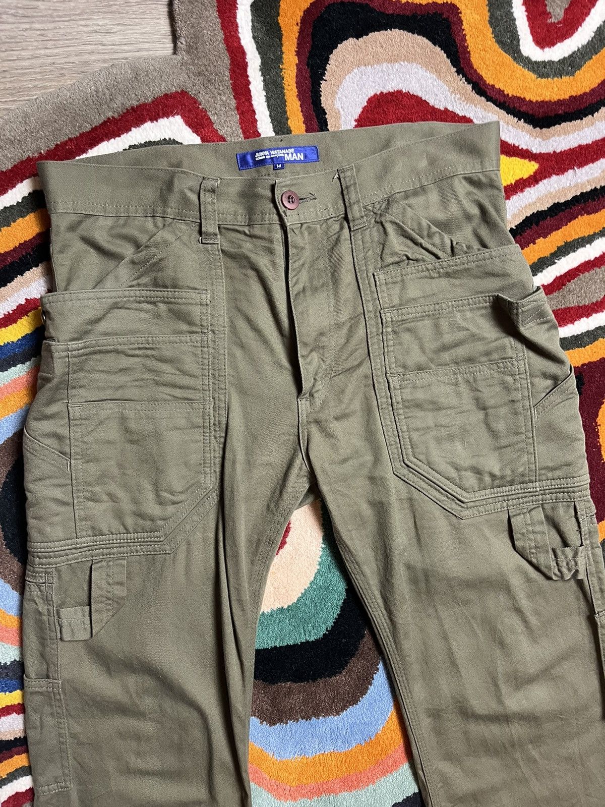 Comme des Garcons Homme Plus 2011 multi-pocket carpenter pants Size US 32 / EU 48 - 2 Thumbnail