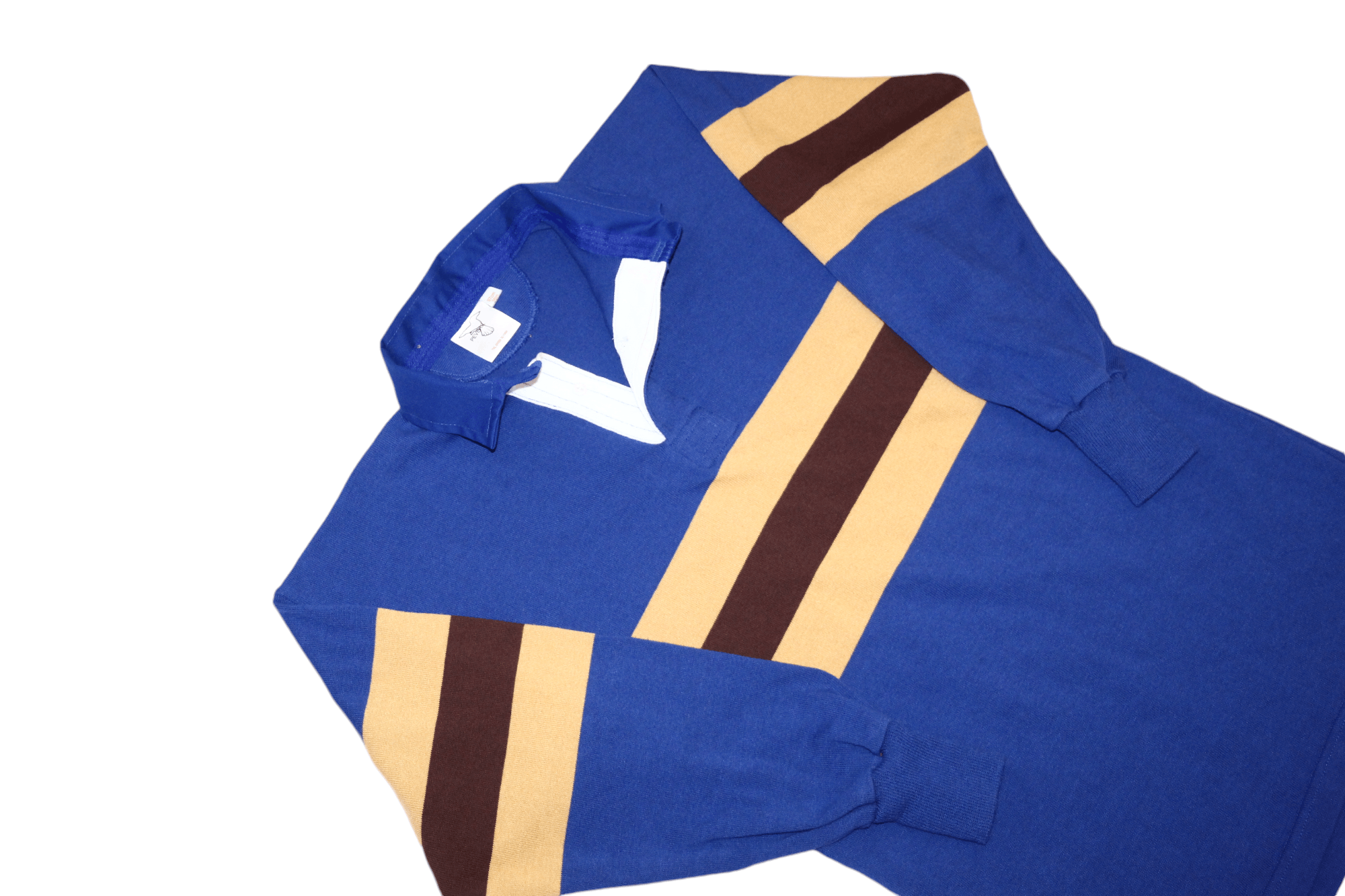 Other UK VTG 80's PEVERIL Retro Striped Rugby Shirt sz.38'' Size US M / EU 48-50 / 2 - 8 Thumbnail