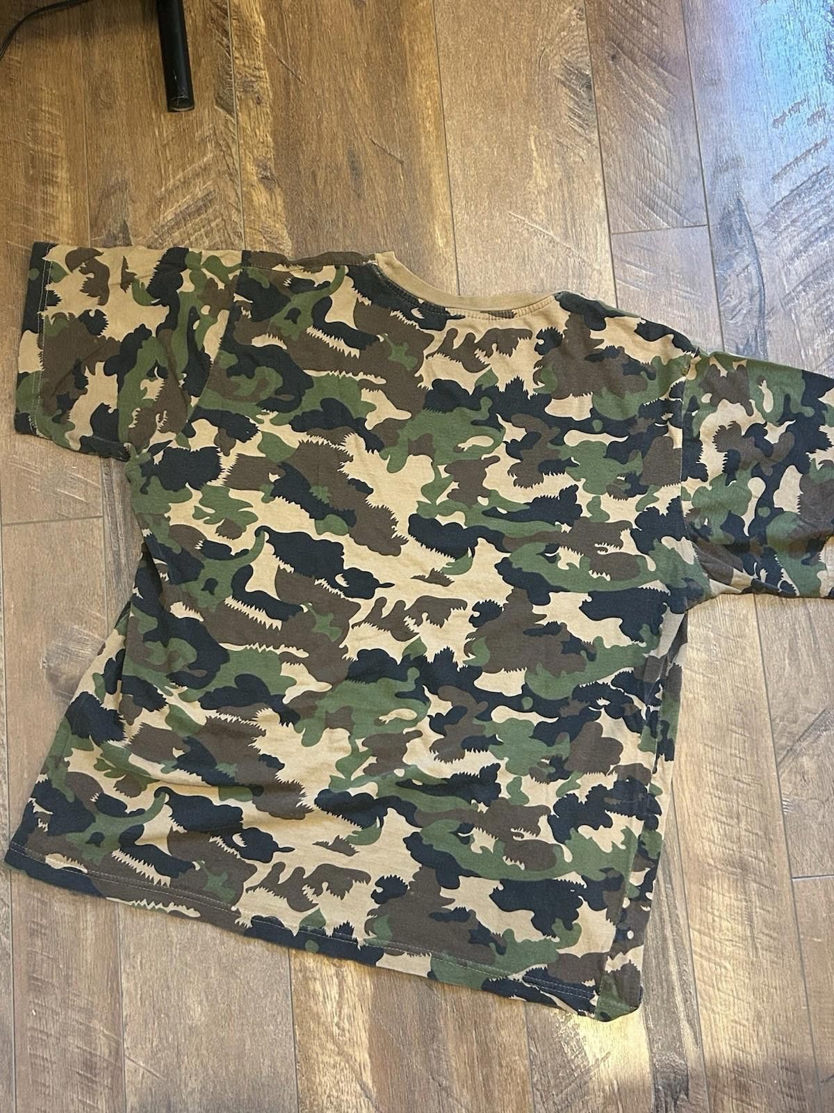 MIL-TEC Vintage 90s Mil-Tec Woodland Camo Shirt Large 22x24 Boxy Size US L / EU 52-54 / 3 - 3 Thumbnail