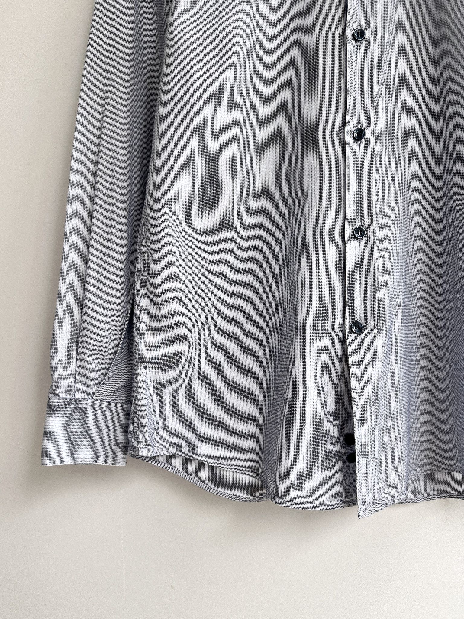 Versace Vintage Versace Collection Gray Shirt Size US M / EU 48-50 / 2 - 4 Thumbnail