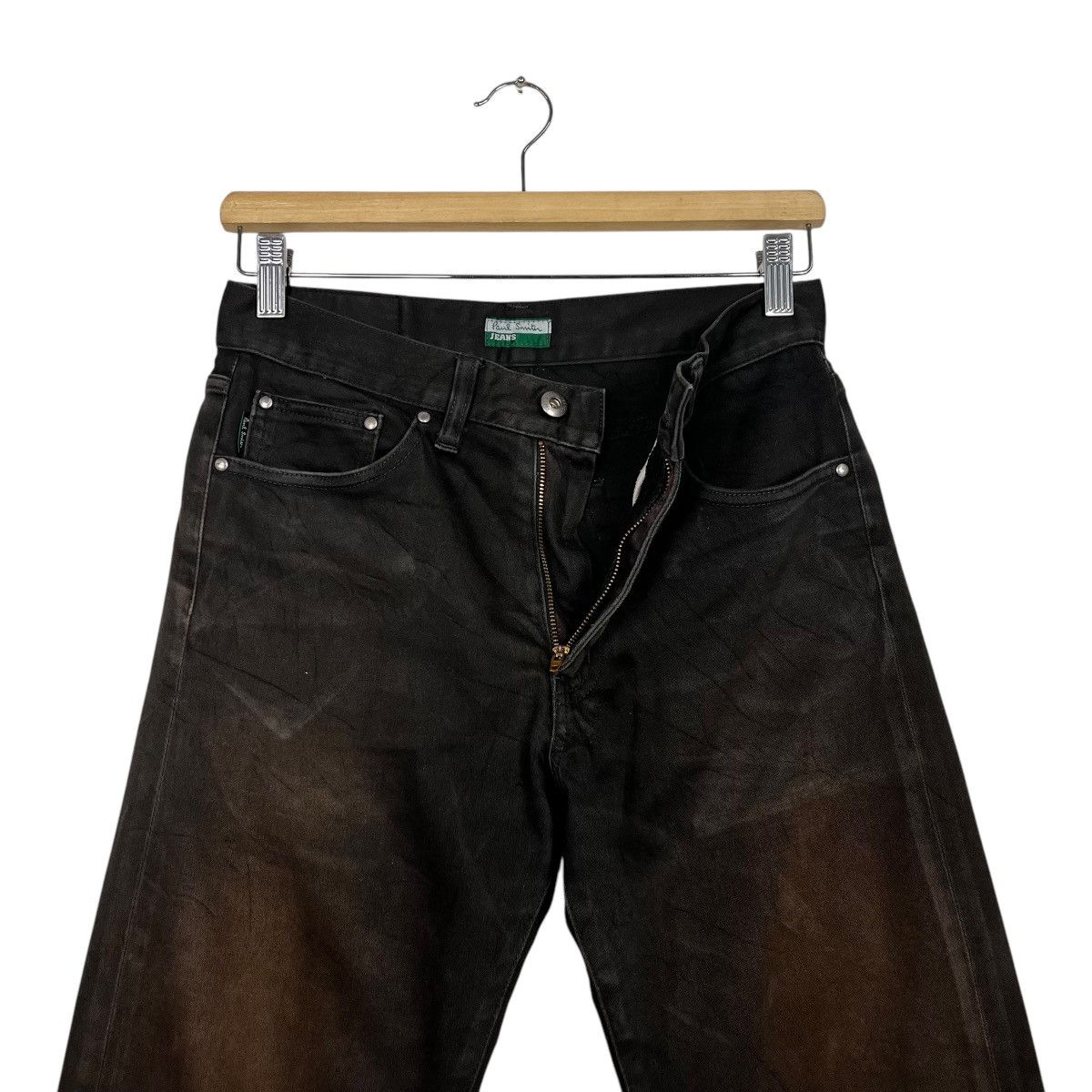 Paul Smith Vintage Paul Smith Black Denim Jeans Size 29" - 14 Thumbnail