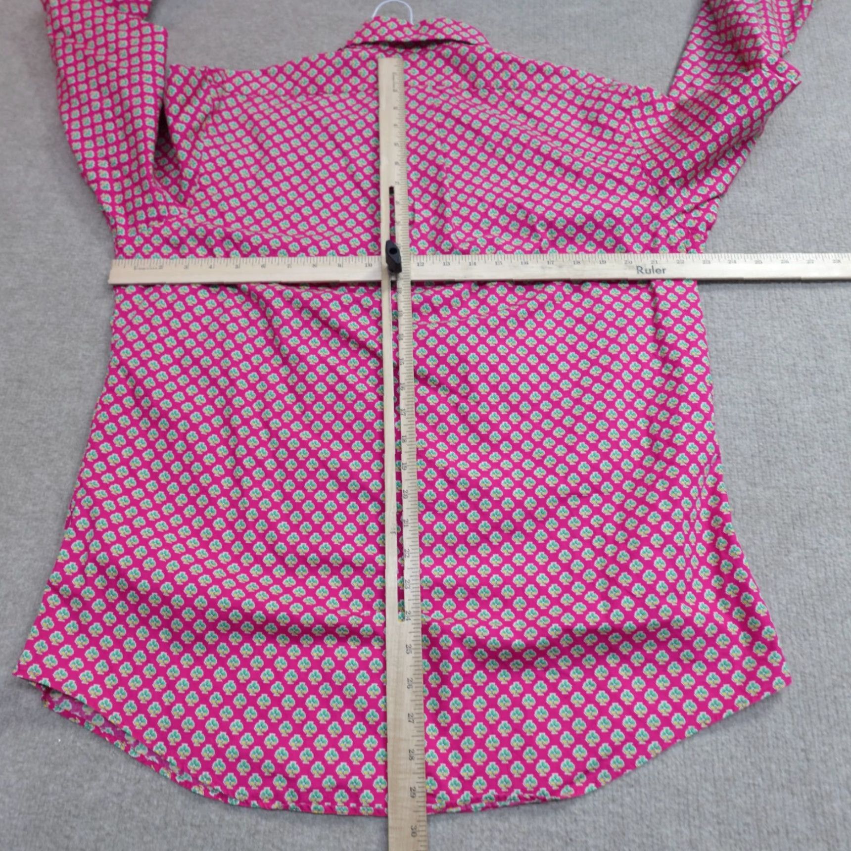 Ralph Lauren VINTAGE Ralph Lauren Shirt Large Pink Custom Fit Southwestern Button Down Mens Size US L / EU 52-54 / 3 - 5 Thumbnail