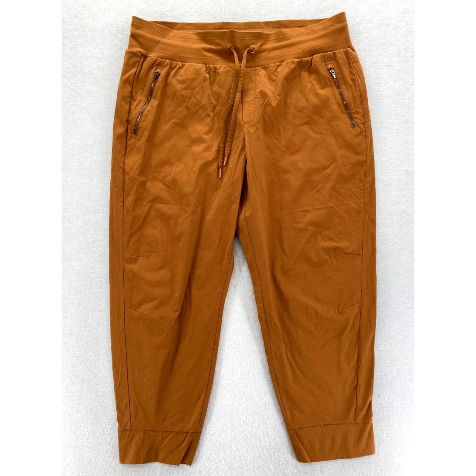 Athleta Athleta Trekki North Jogger Women's 18 Brown Stretch Nylon Pull On Drawstring Pants Size 40" / US 18 - 2 Thumbnail