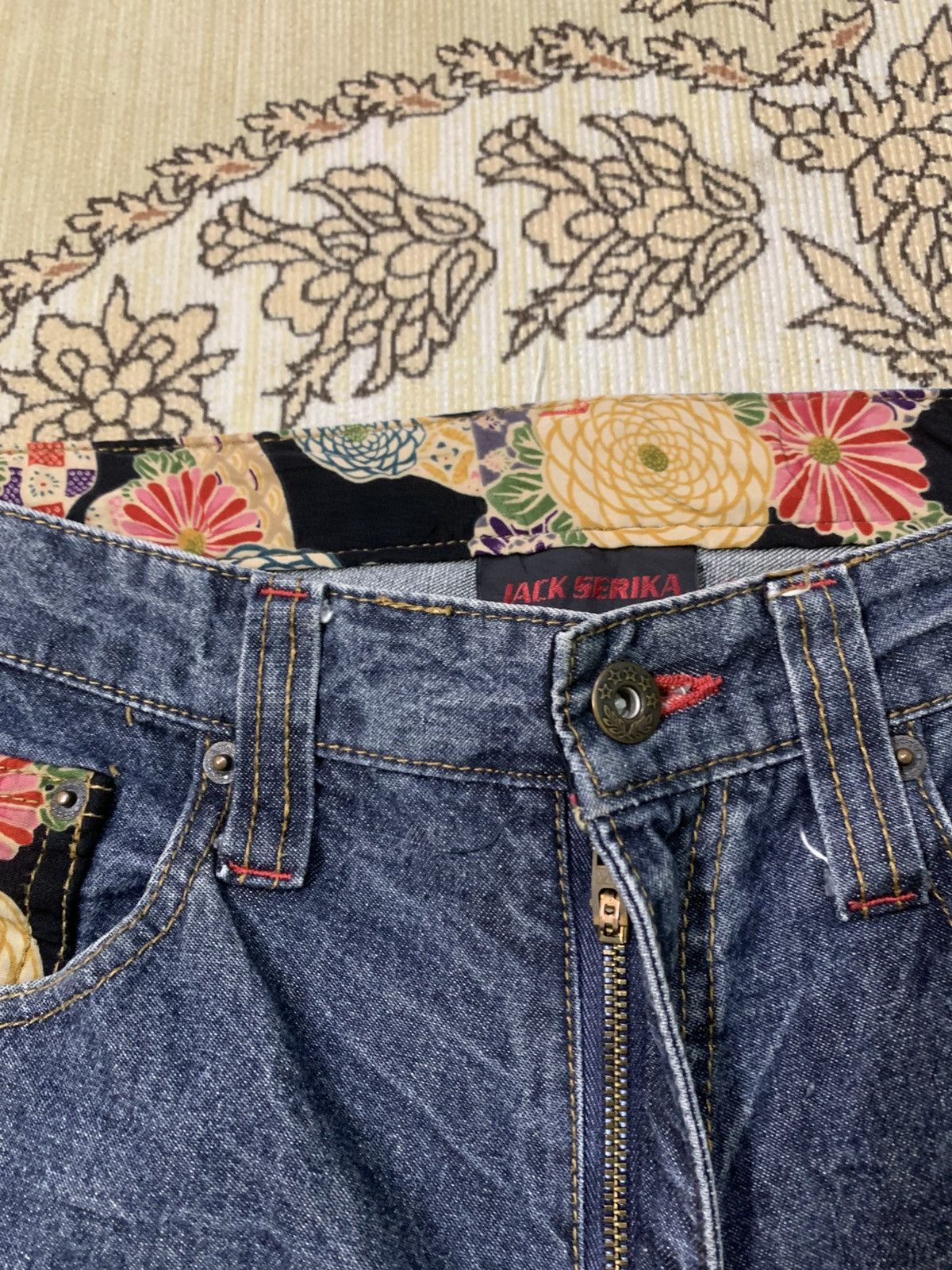 Japanese Brand JACK SERIKA JAPAN DENIM Size US 30 / EU 46 - 4 Thumbnail