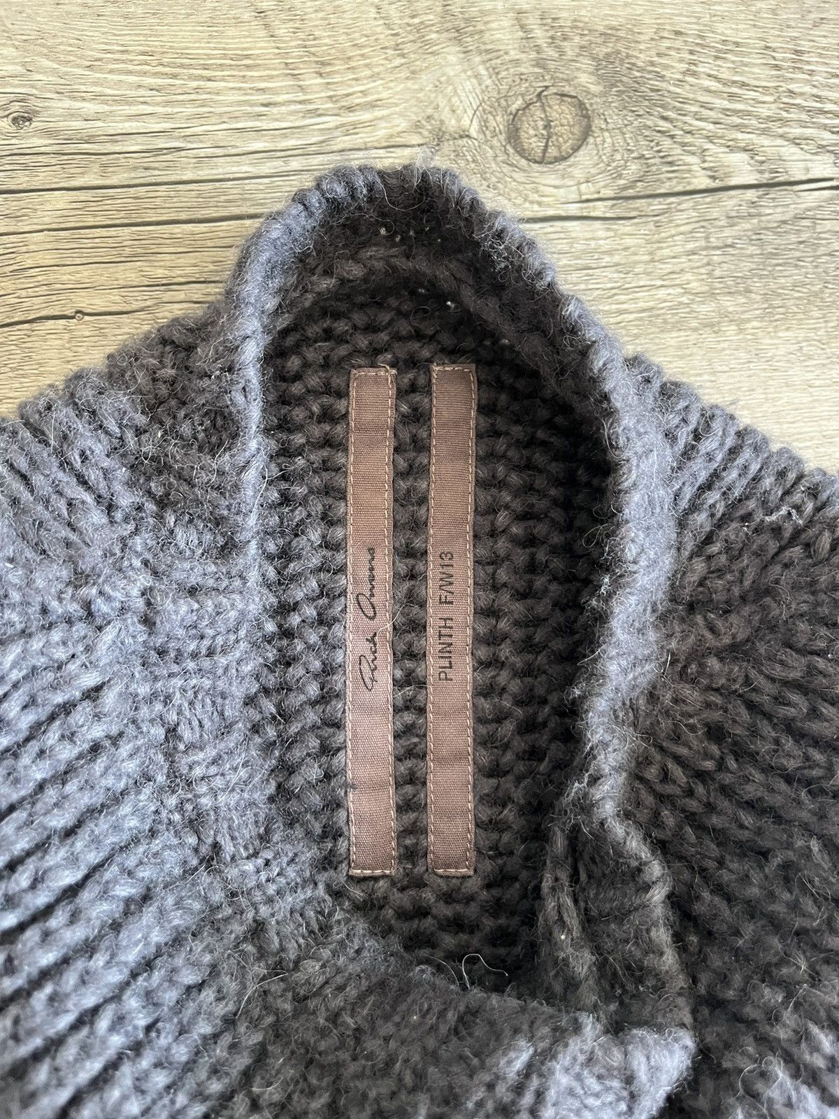 Rick Owens Rick Owens mohair f/w 2013 plinth alpaca sweater Size US S / EU 44-46 / 1 - 5 Thumbnail