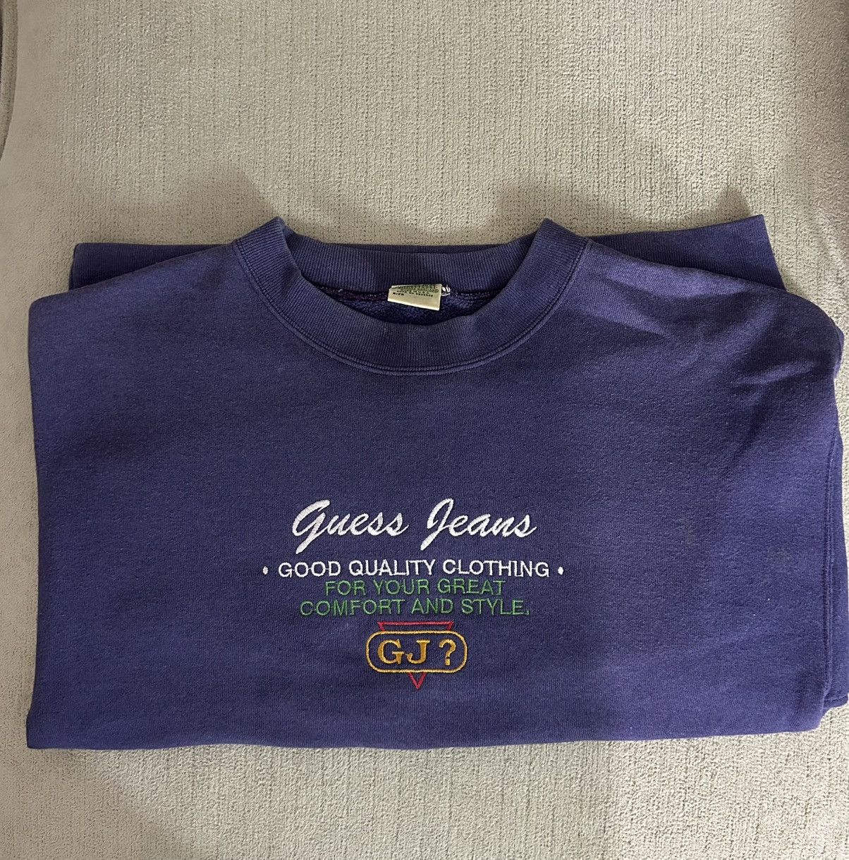 Guess Guess Jeans by Degrees Marciano Deep Purple Sweater Size US M / EU 48-50 / 2 - 1 Thumbnail